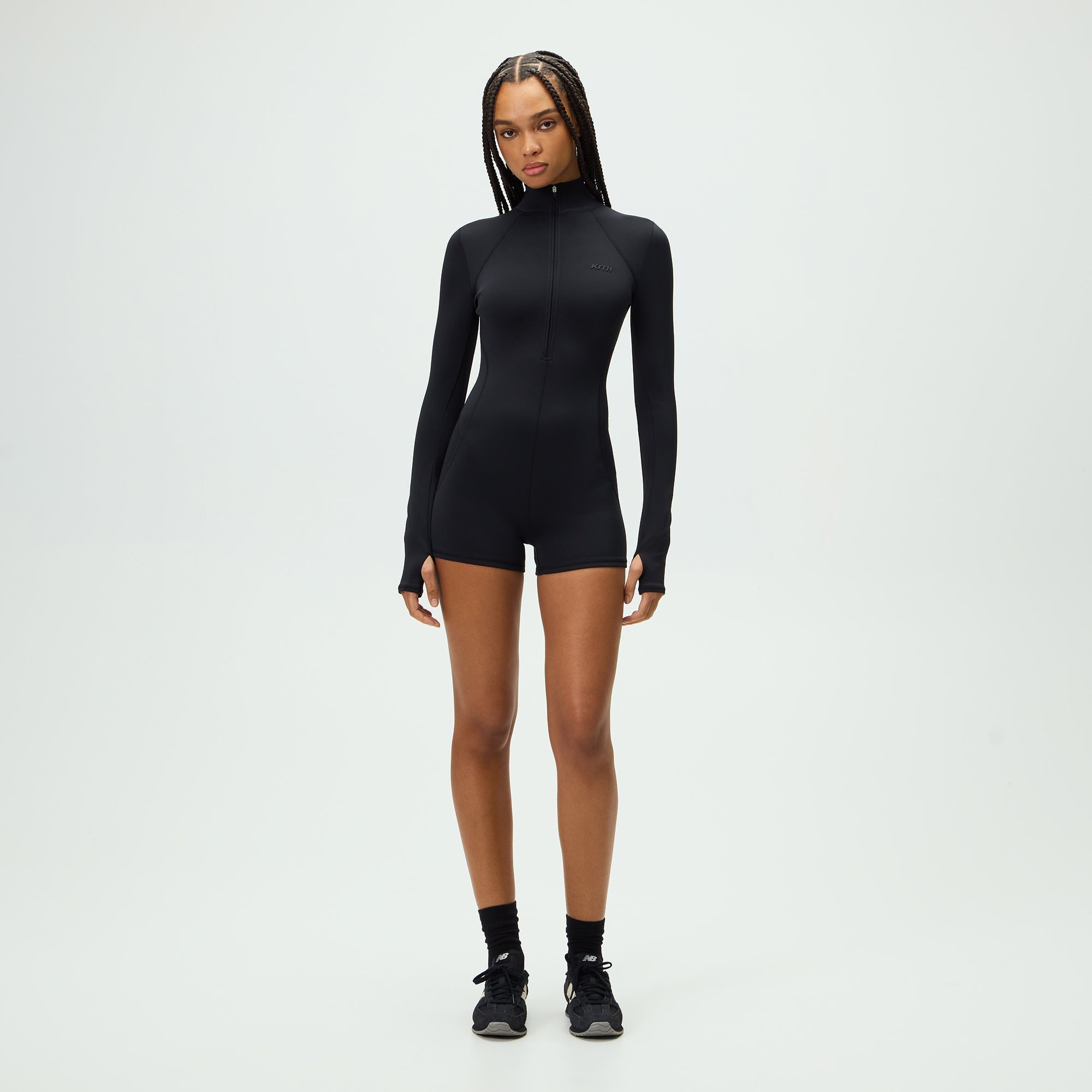 Kith Women Enhance Hani Backless Romper - Black – Kith Europe