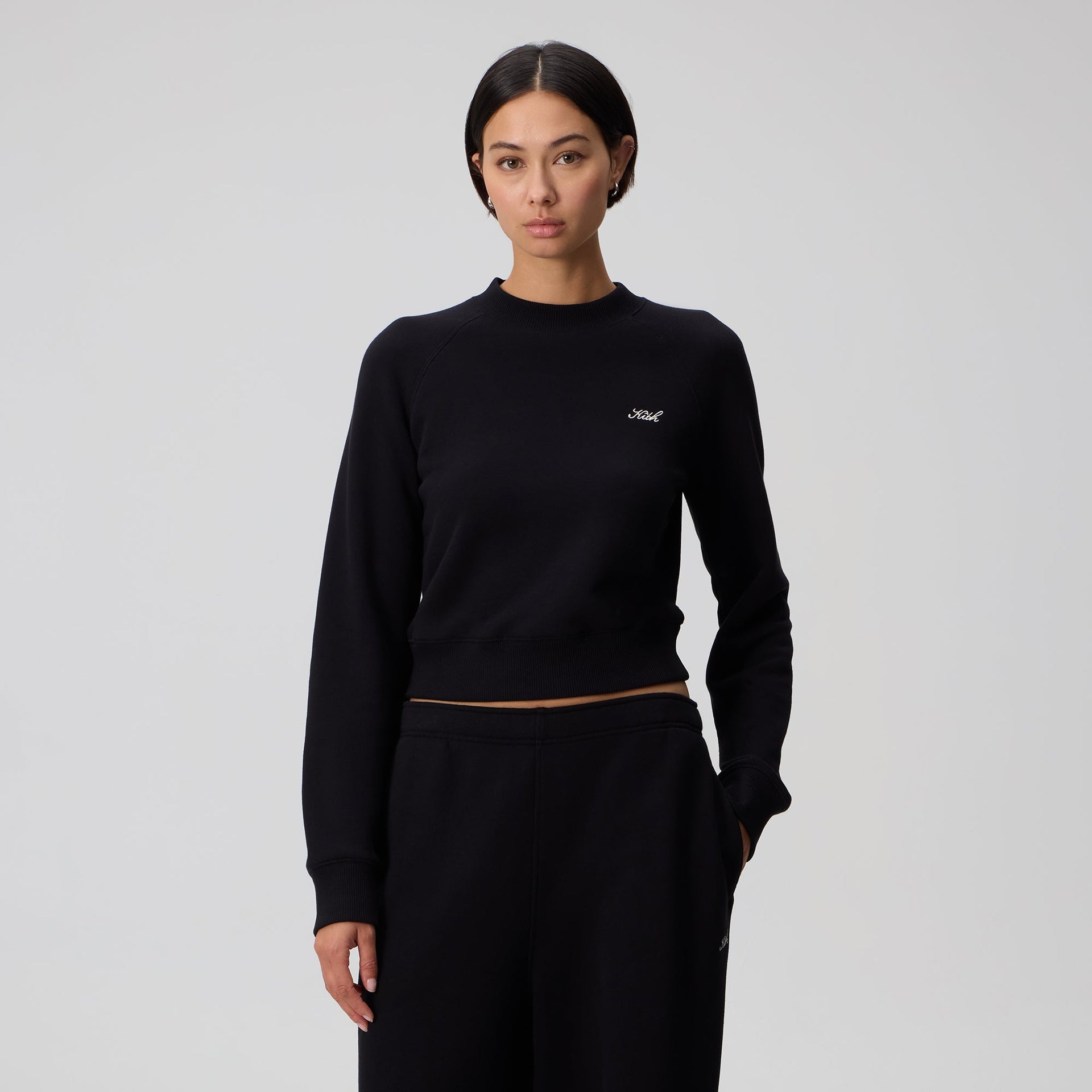 Kith Women Reese Crewneck - Black