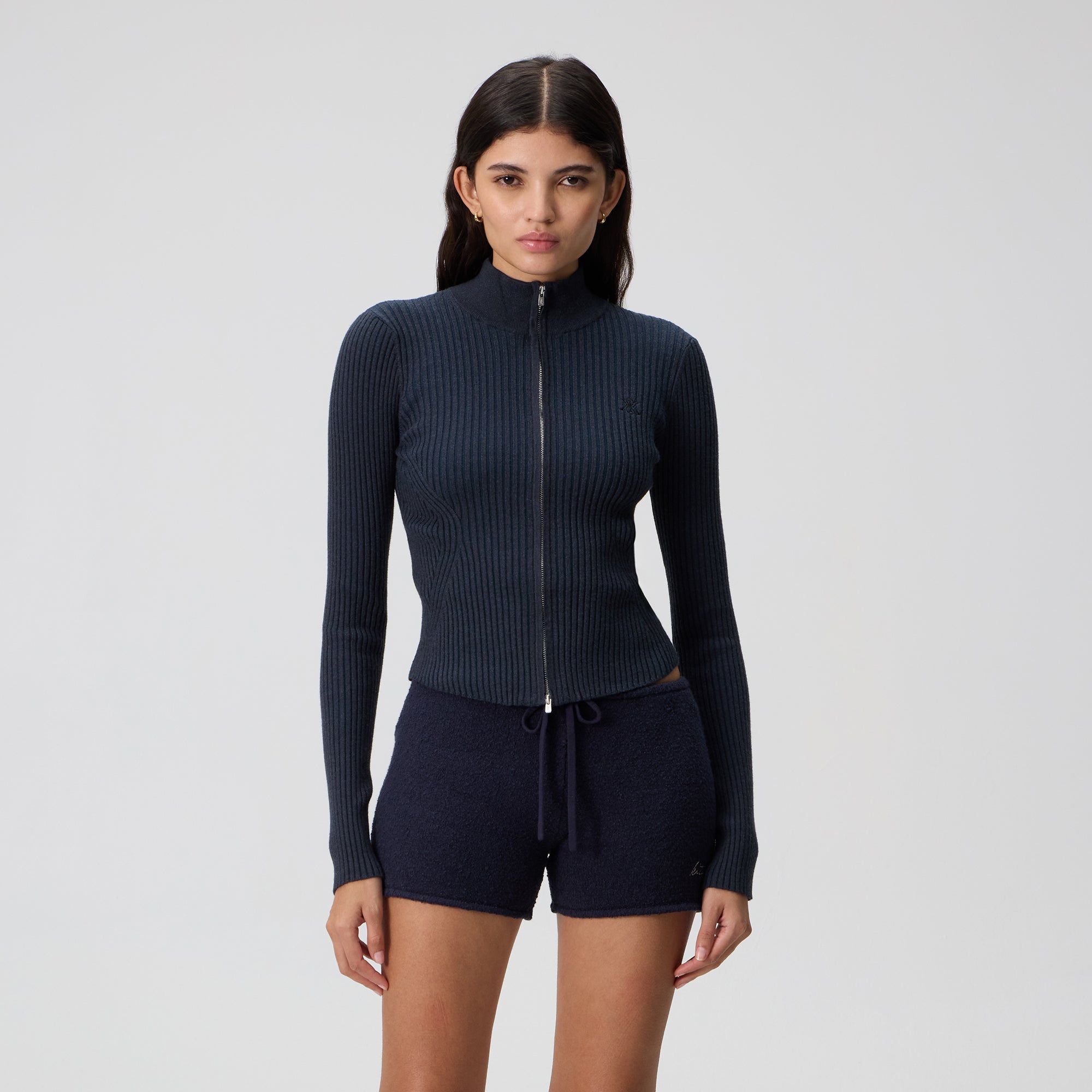 KITH NYC キスニューヨークシティ 26SS Women Ina II Sweater Track Zip ウィメンズ イナII セーター トラックジップ 26080061000310 XS Sandrift セーター ニット トップス【中古】【KITH NYC】 Kith Women Ina II Sweater Track Zip - Sandrift – Kith Japan