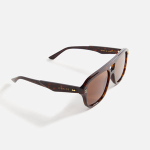 Gucci 006 Sunglasses - Havana / Brown