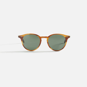 Garrett Leight Clune Sun - Pure Glass / Semi-Flat Pure Green