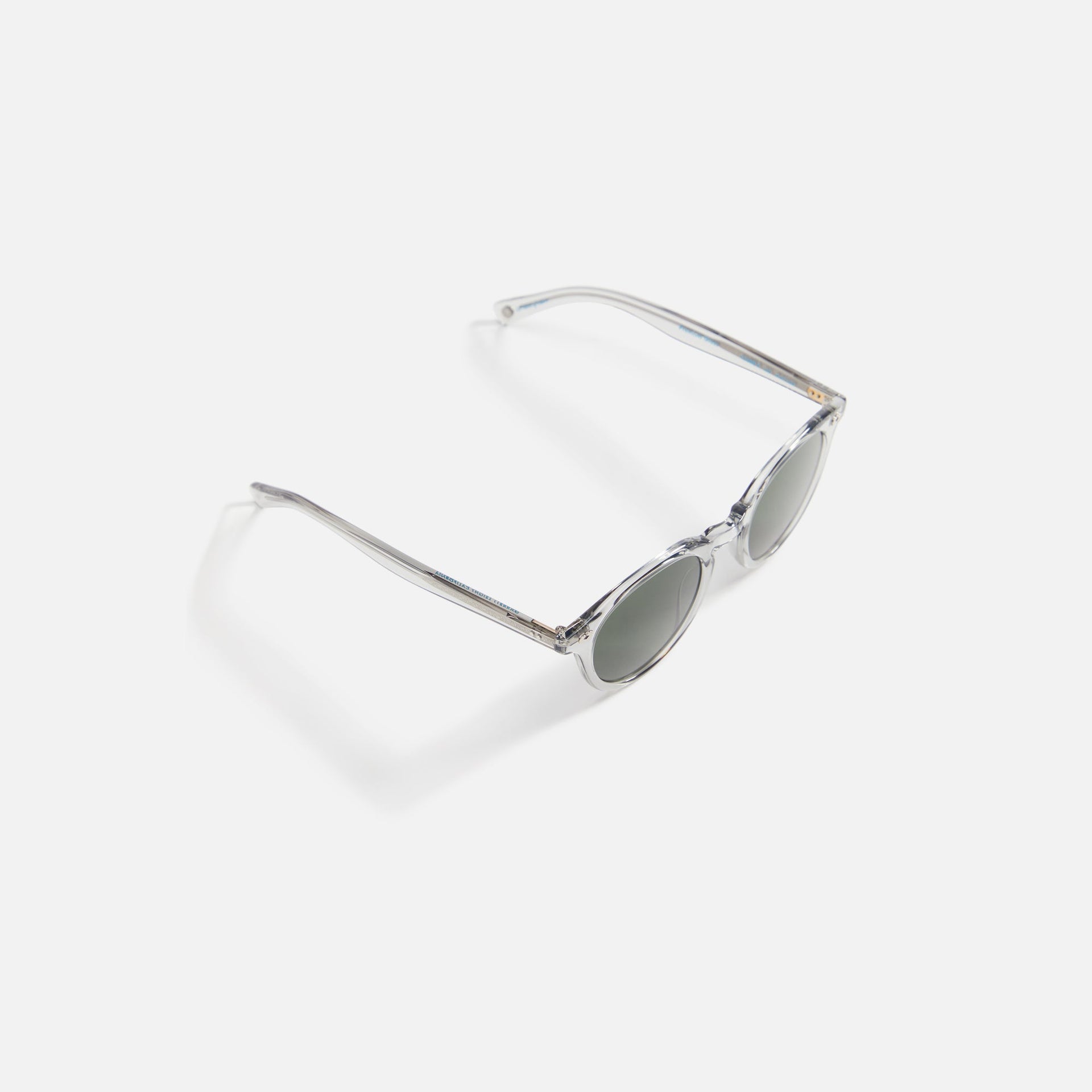 Garrett Leight Clune x Sun - Light Grey / Pure Green