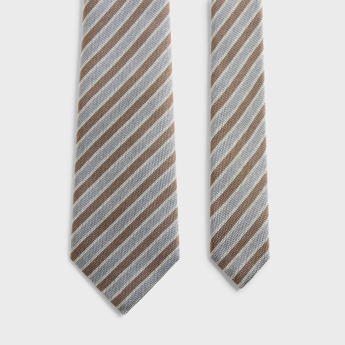 Giorgio Armani & Kith Silk Tie - Concrete