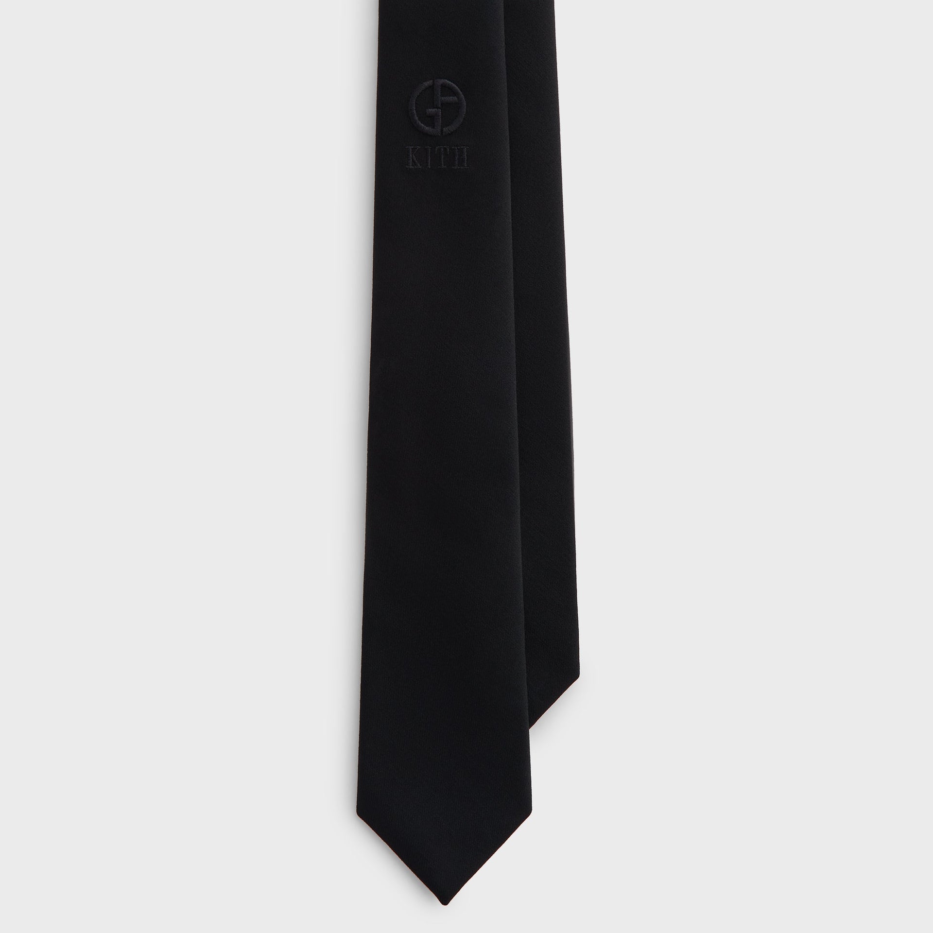 Giorgio Armani & Kith &Kin Milano Crepe Tie - Black - PH