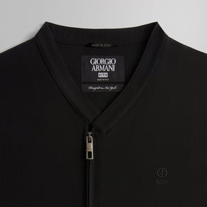 Kith & Giorgio Armani Zip Shirt - Black PH