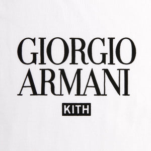 Kith & Giorgio Armani Tee - White