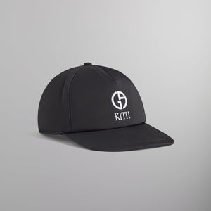 Kith & Giorgio Armani Pinch Crown Hat - Black PH