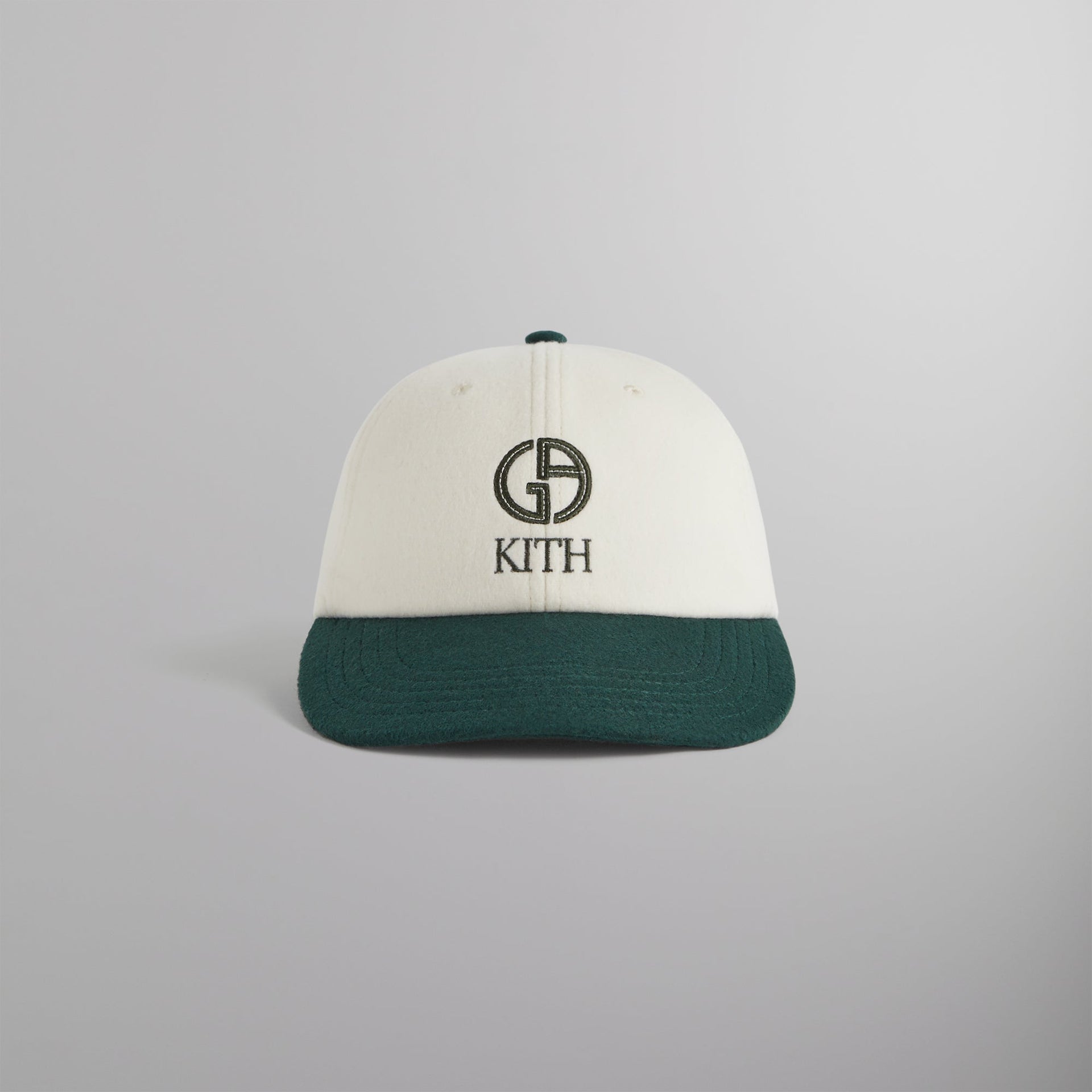 Kith & Giorgio Armani Two Tone Baseball Cap - Sandrift