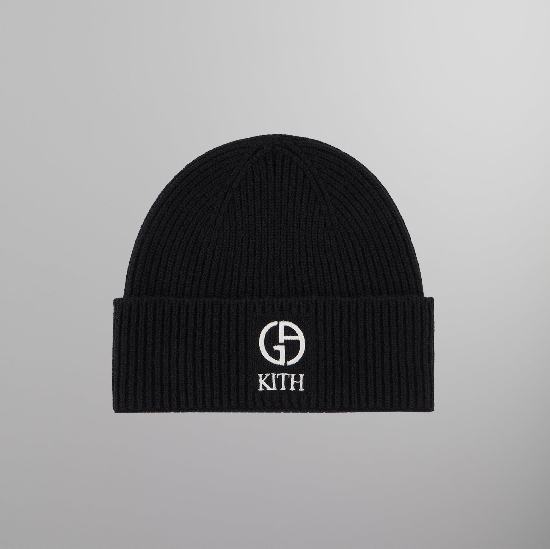 Kith & Giorgio Armani Cashmere Beanie - Black PH