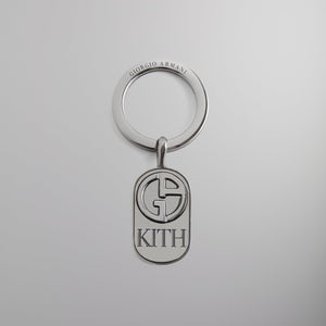 Kith & Giorgio Armani Key Ring - Gunmetal PH