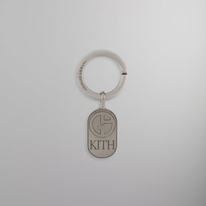 Kith & Giorgio Armani Key Ring - Gunmetal PH