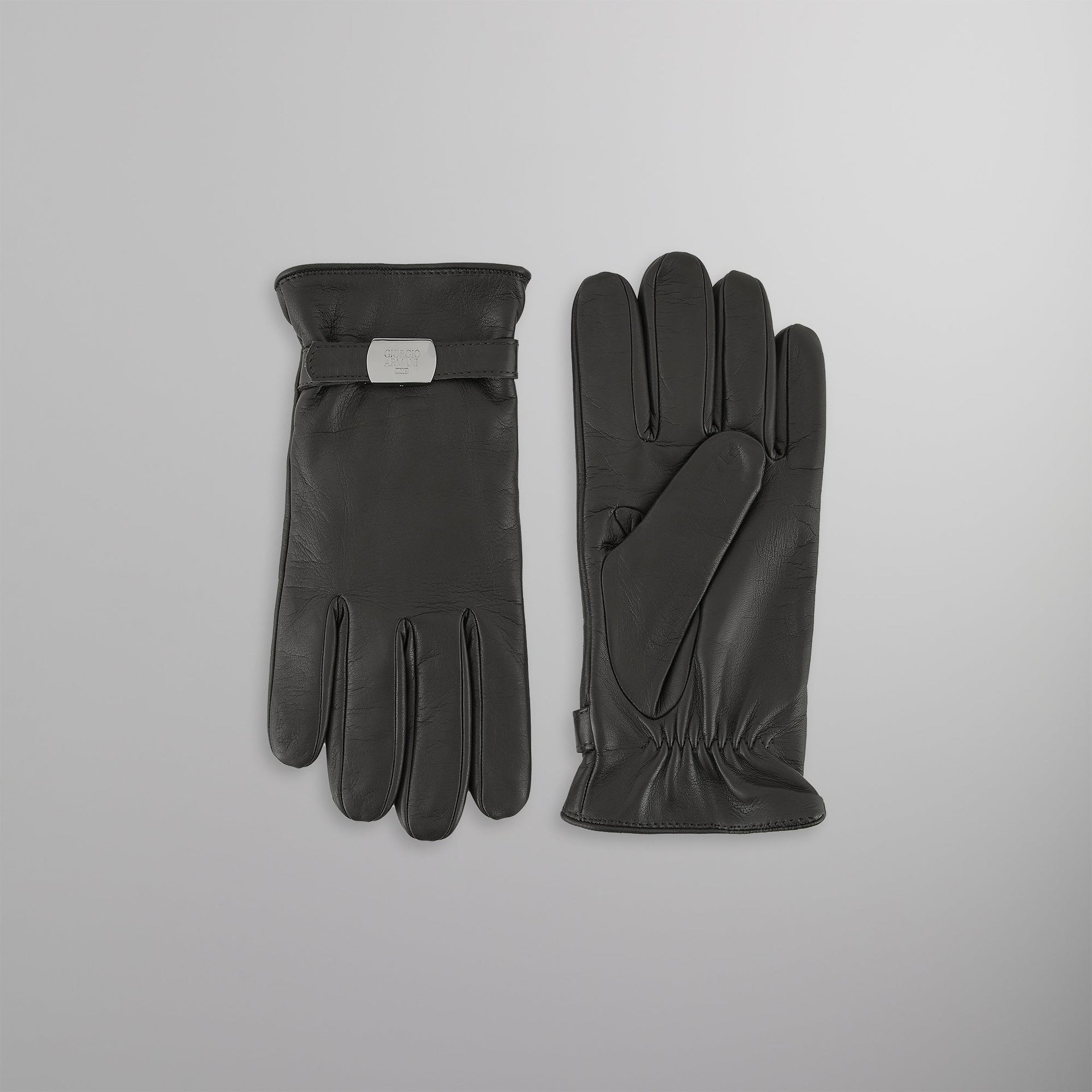 Kith & Giorgio Armani Leather Glove - Black PH