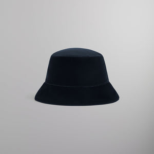 Kith & Giorgio Armani Velour Bucket Hat - Nocturnal PH