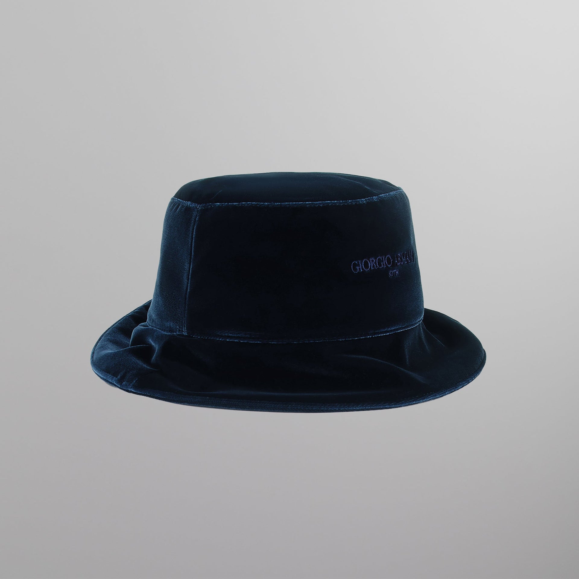 Kith & Giorgio Armani Velour Bucket Hat - Nocturnal PH