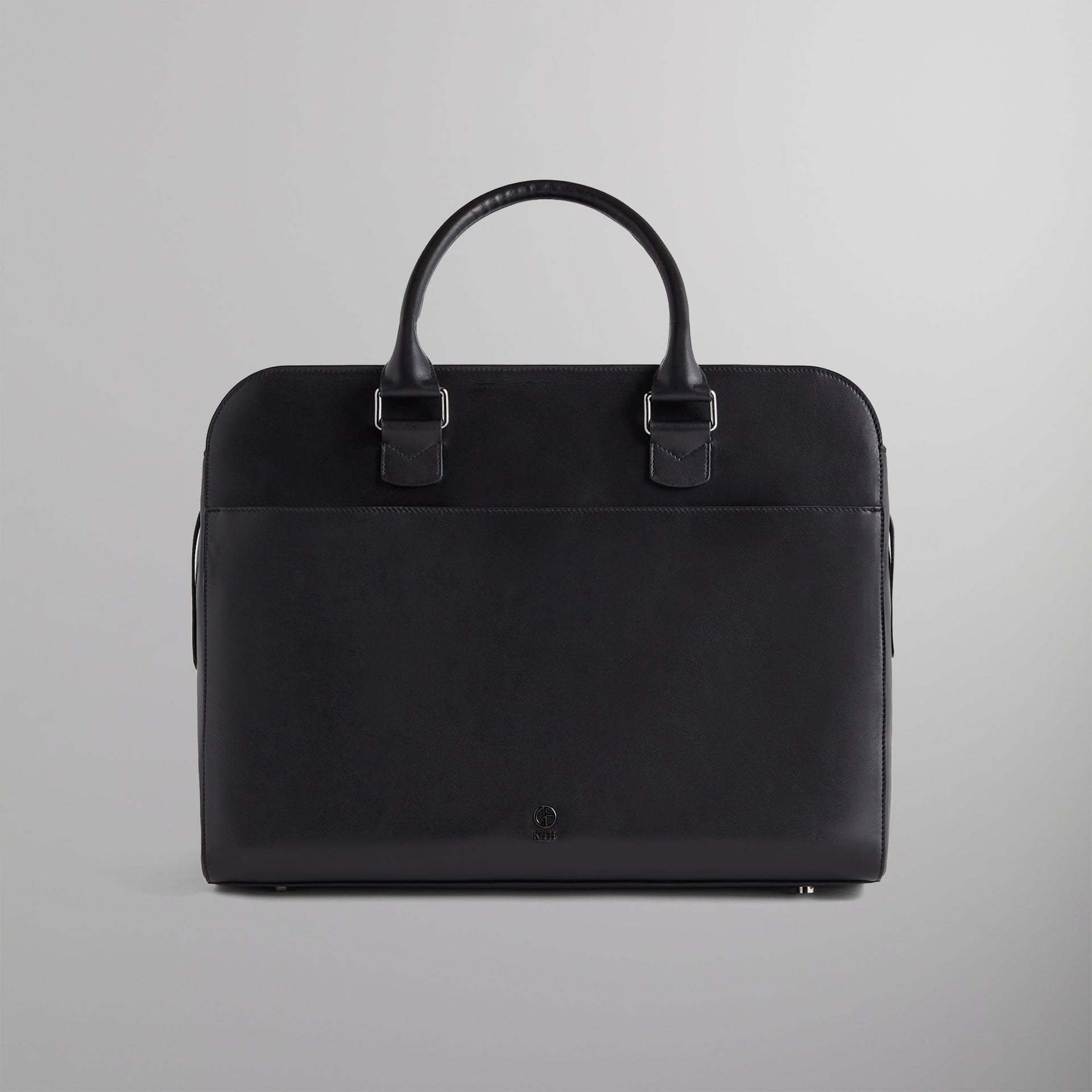 Kith & Giorgio Armani Monogram Leather Document Bag