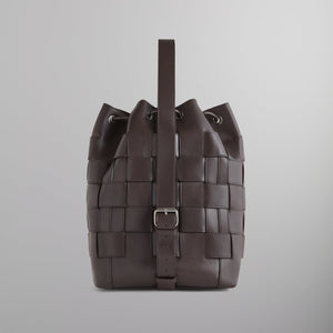 Kith & Giorgio Armani Leather Woven Rucksack - Kindling PH