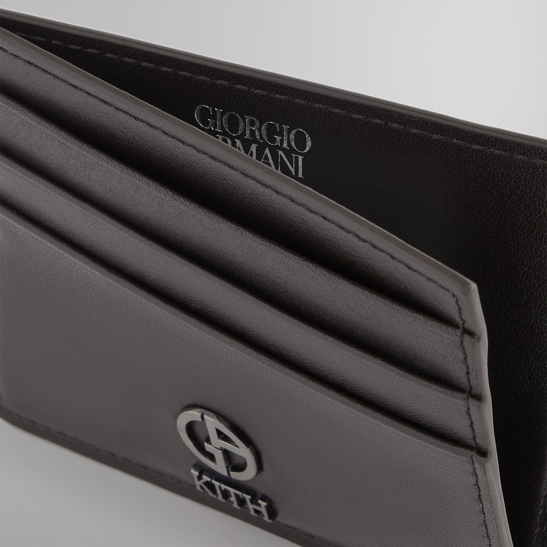 Kith & Giorgio Armani Card Holder - Black