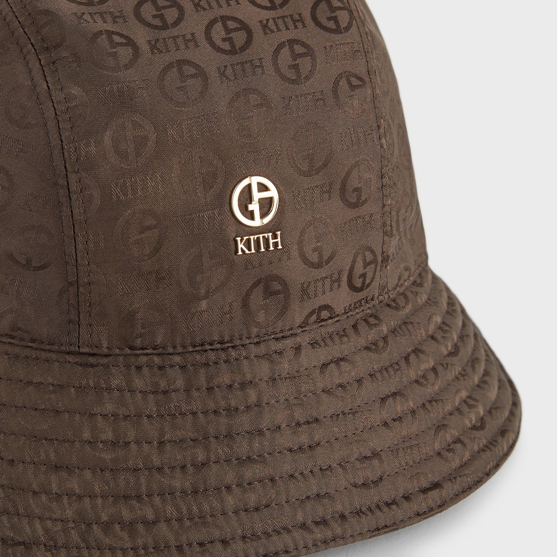 Giorgio Armani & Kith Jacquard Silk Camper Bucket Hat - Kindling PH