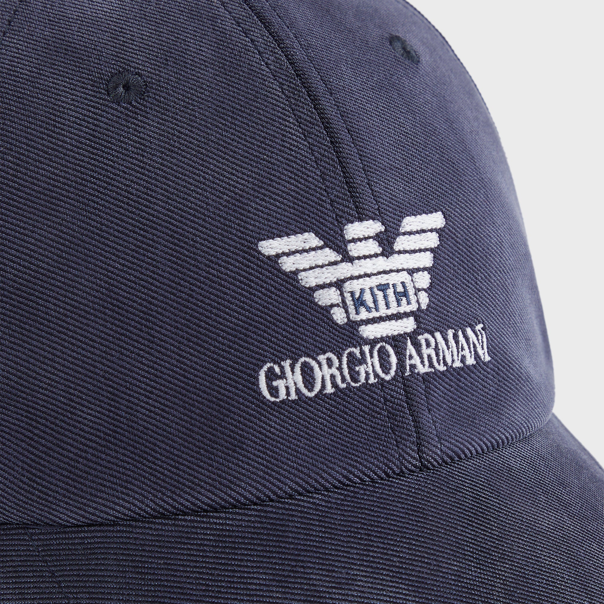 Giorgio Armani & Kith Cupro Jersey Classic Cap - Nocturnal – Kith