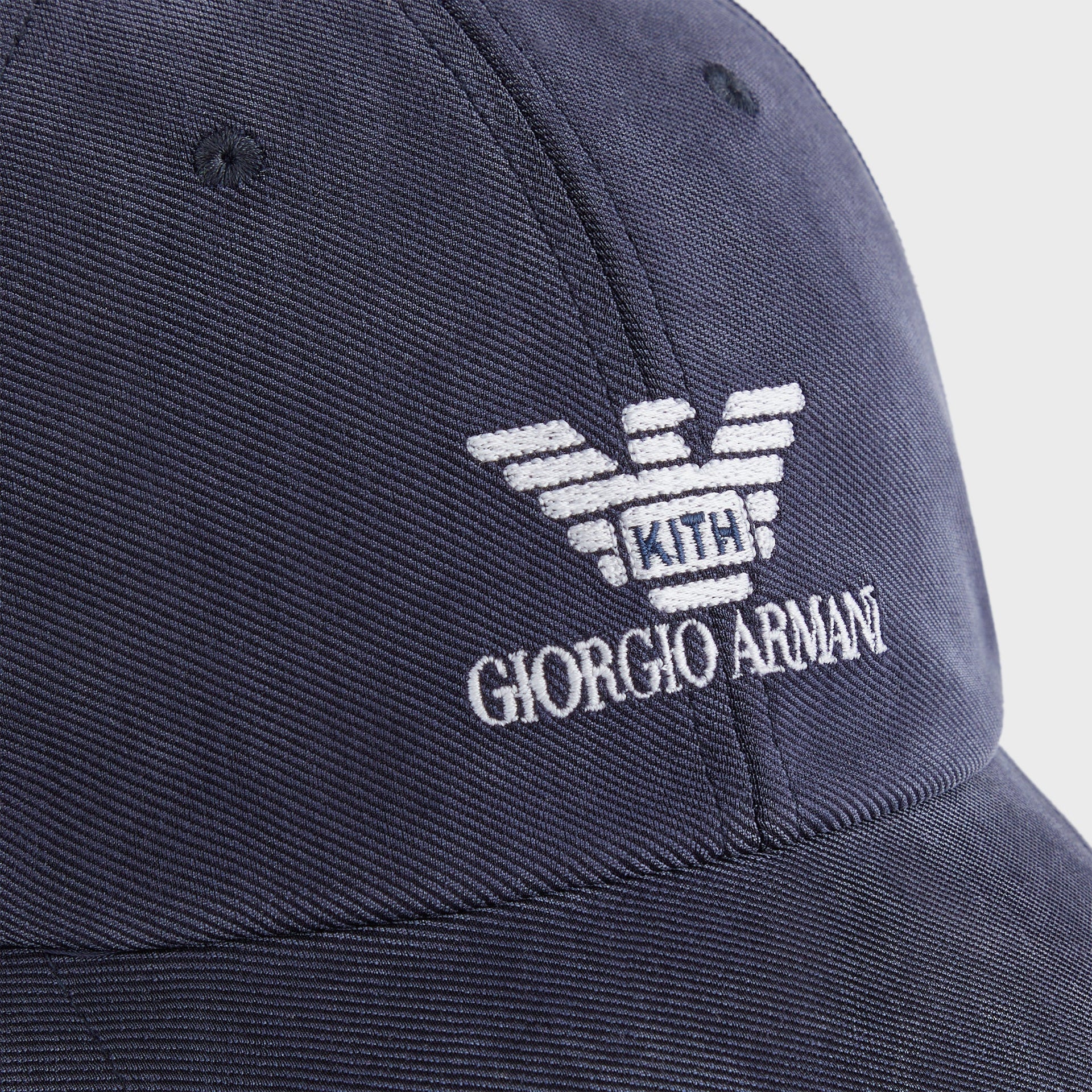 Giorgio Armani & Kith Cupro Jersey Classic Cap - Nocturnal PH