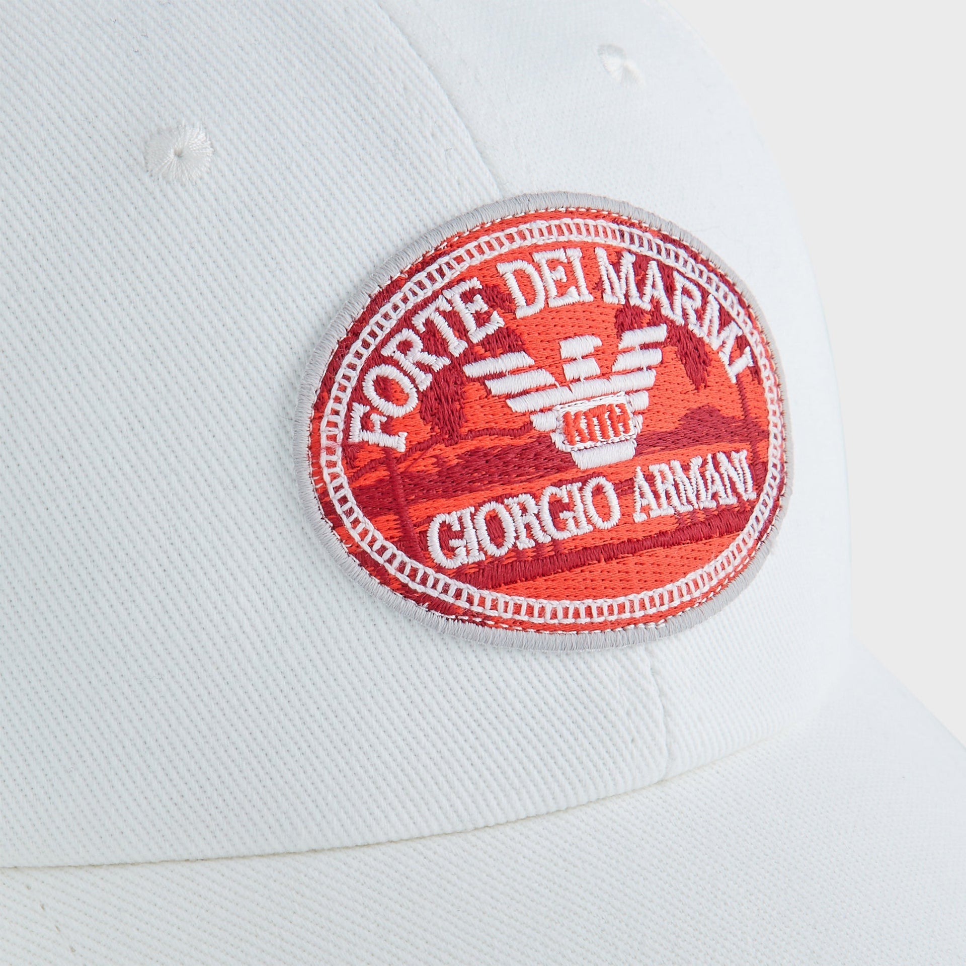 Giorgio Armani & Kith Forte dei Marmi Classic Cap - White PH