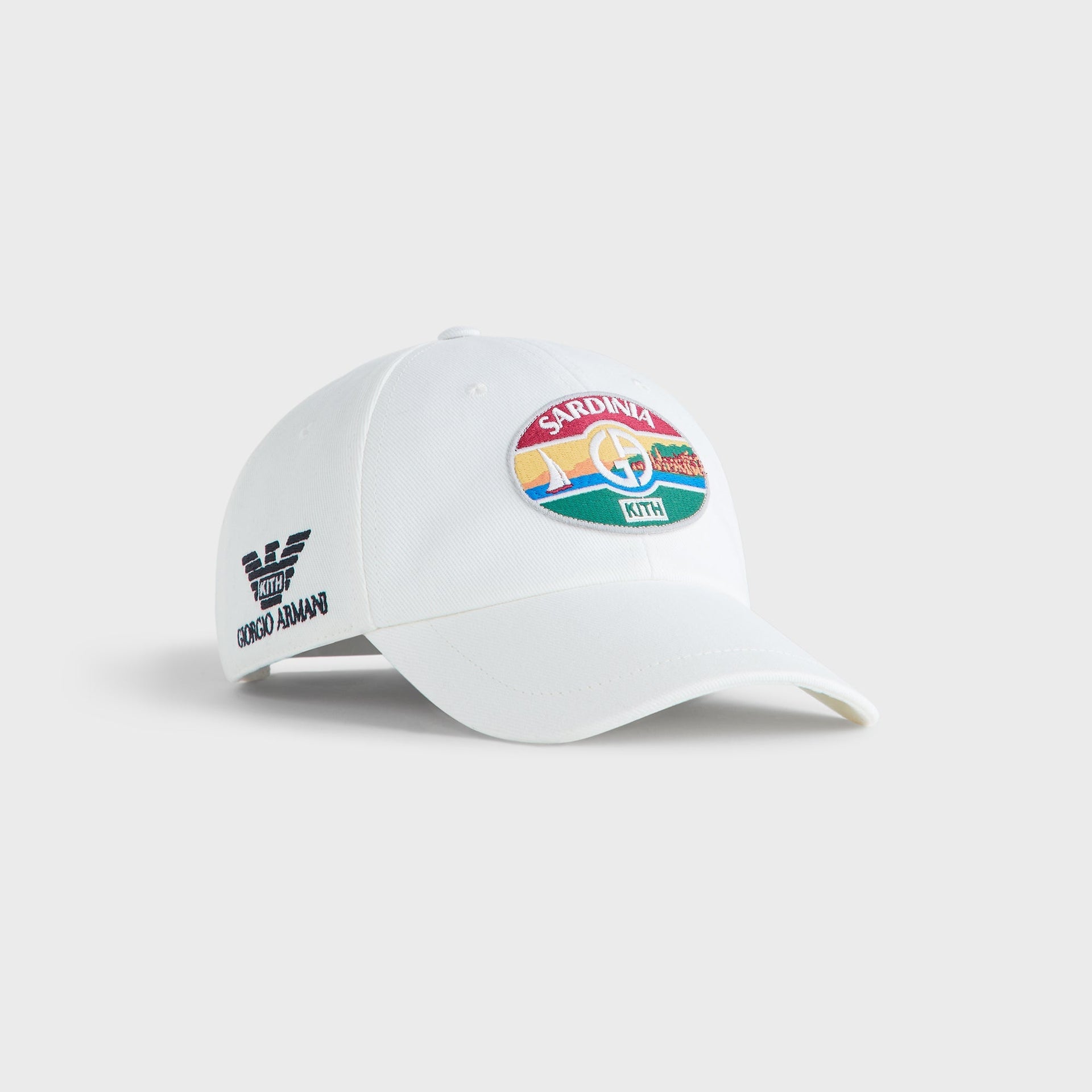 Giorgio Armani & Kith Sardinia Classic Cap - White PH