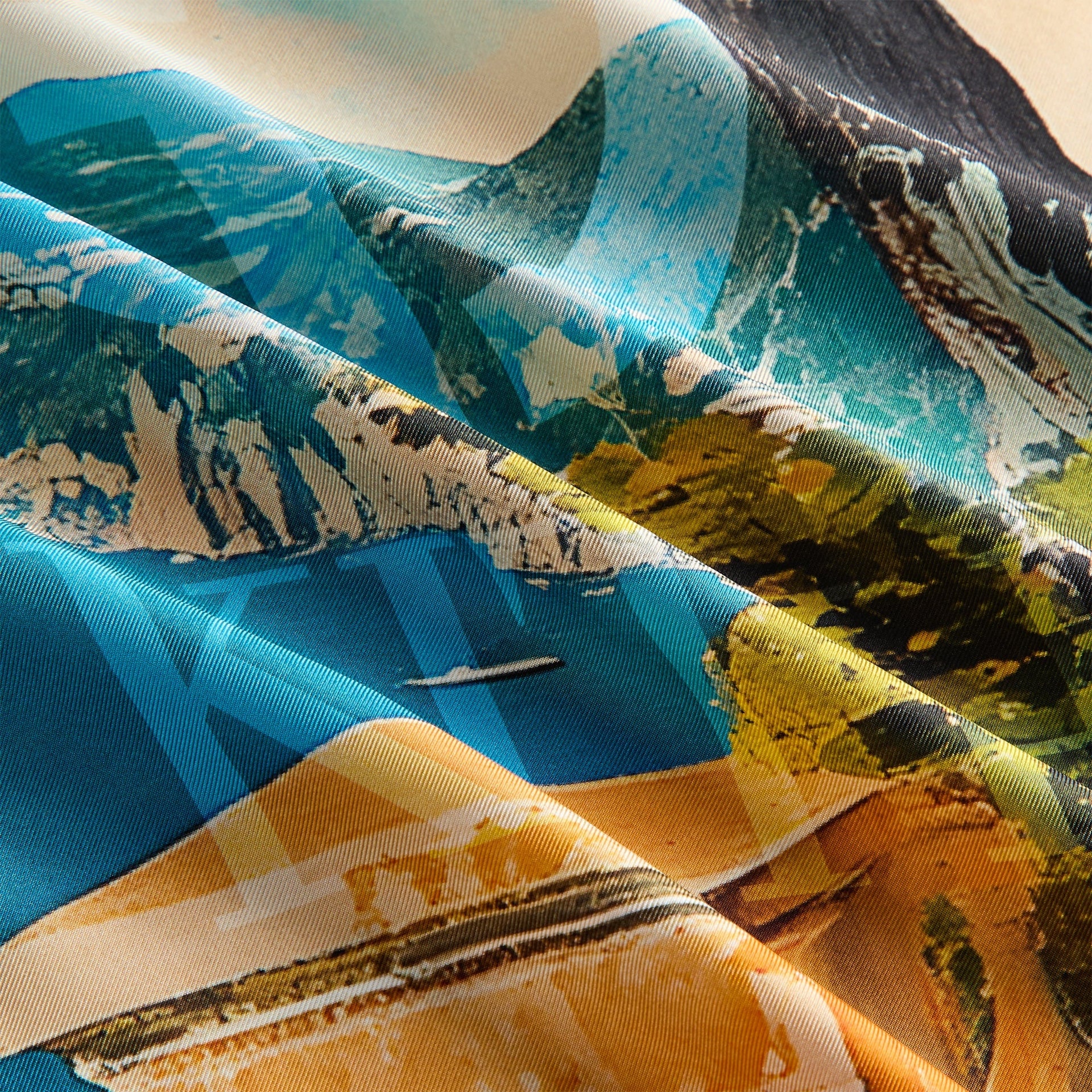Giorgio Armani & Kith Capri Printed Silk Bandana - Multi PH