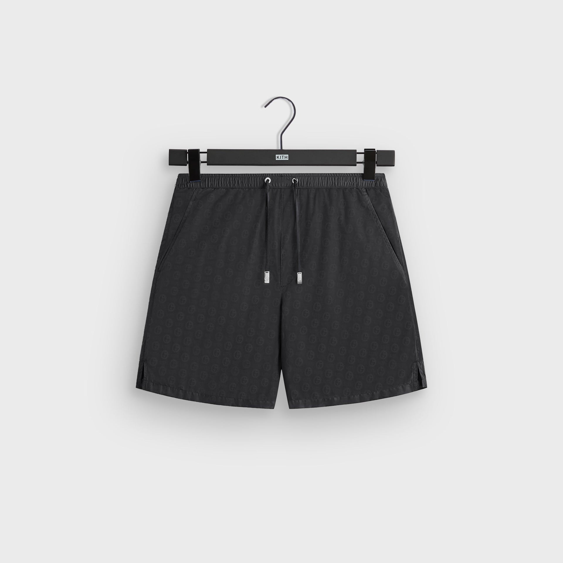 Giorgio Armani & Kith Jacquard Collins Swim Short - Black PH