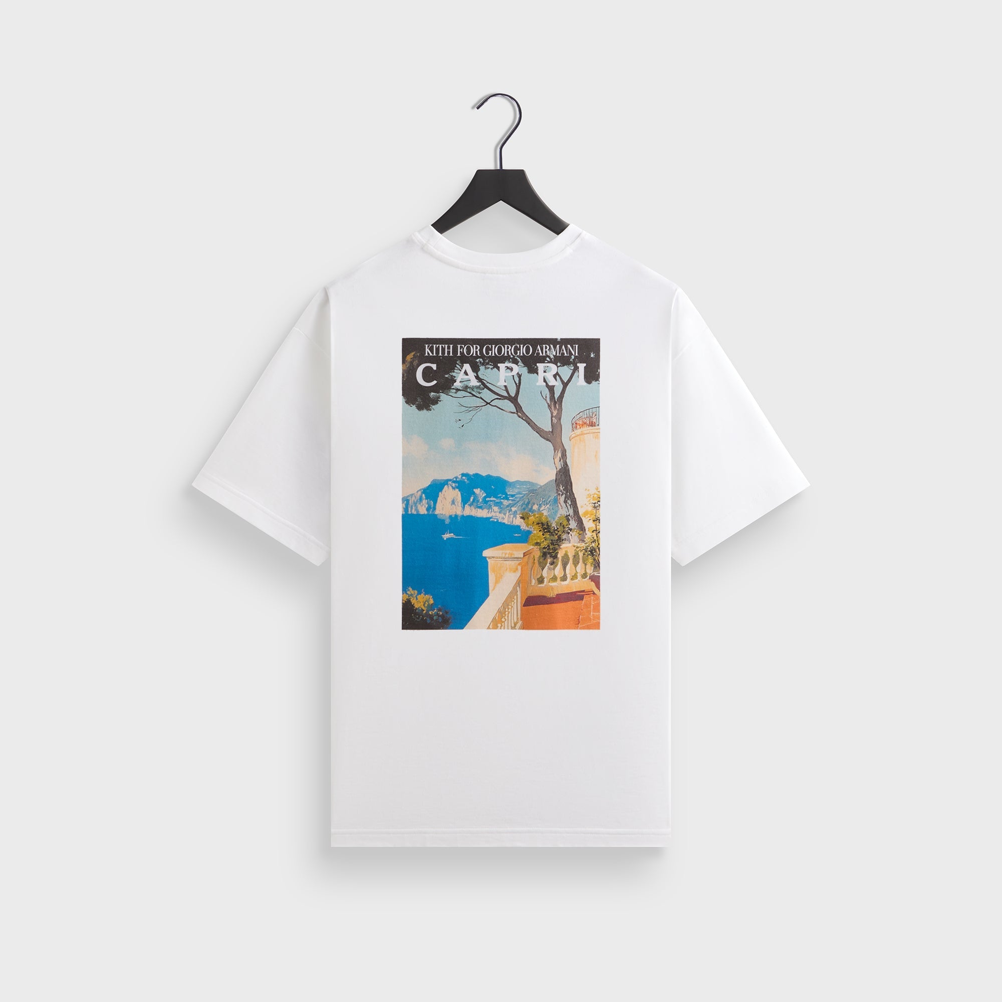 Giorgio Armani & Kith Capri Tee - White – Kith Europe