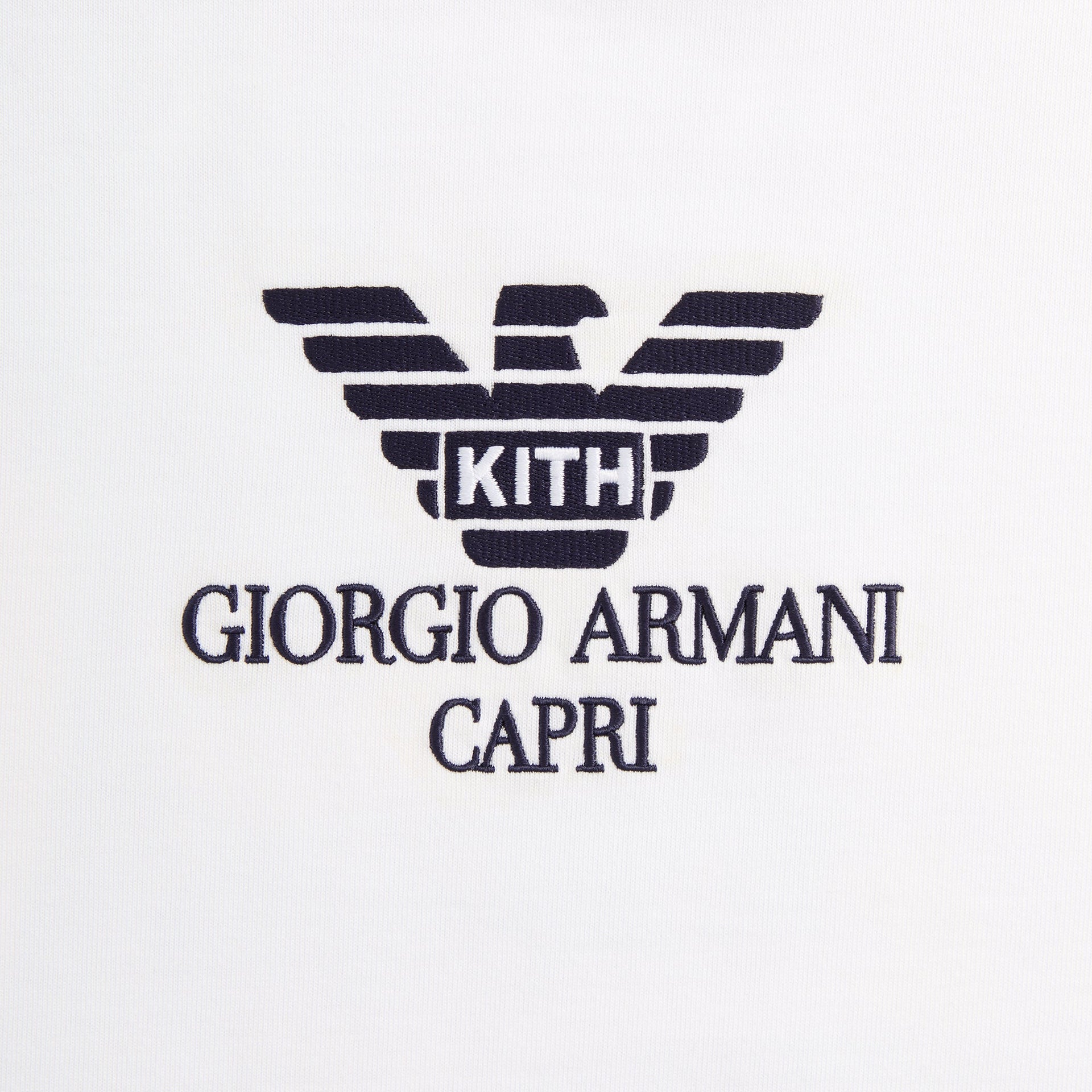 Giorgio Armani & Kith Capri Tee - White PH