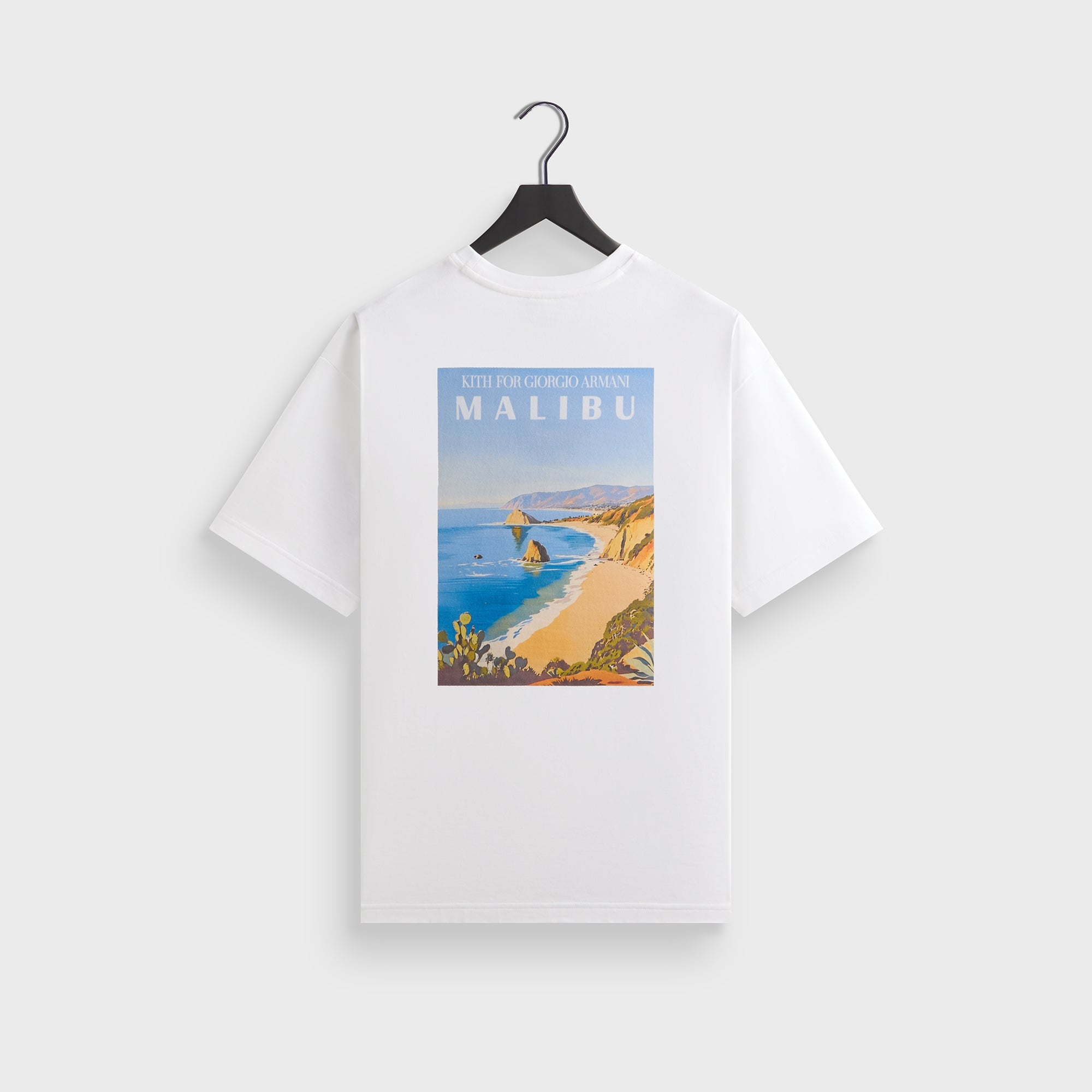 Giorgio Armani & Kith Malibu Tee - White – Kith Europe