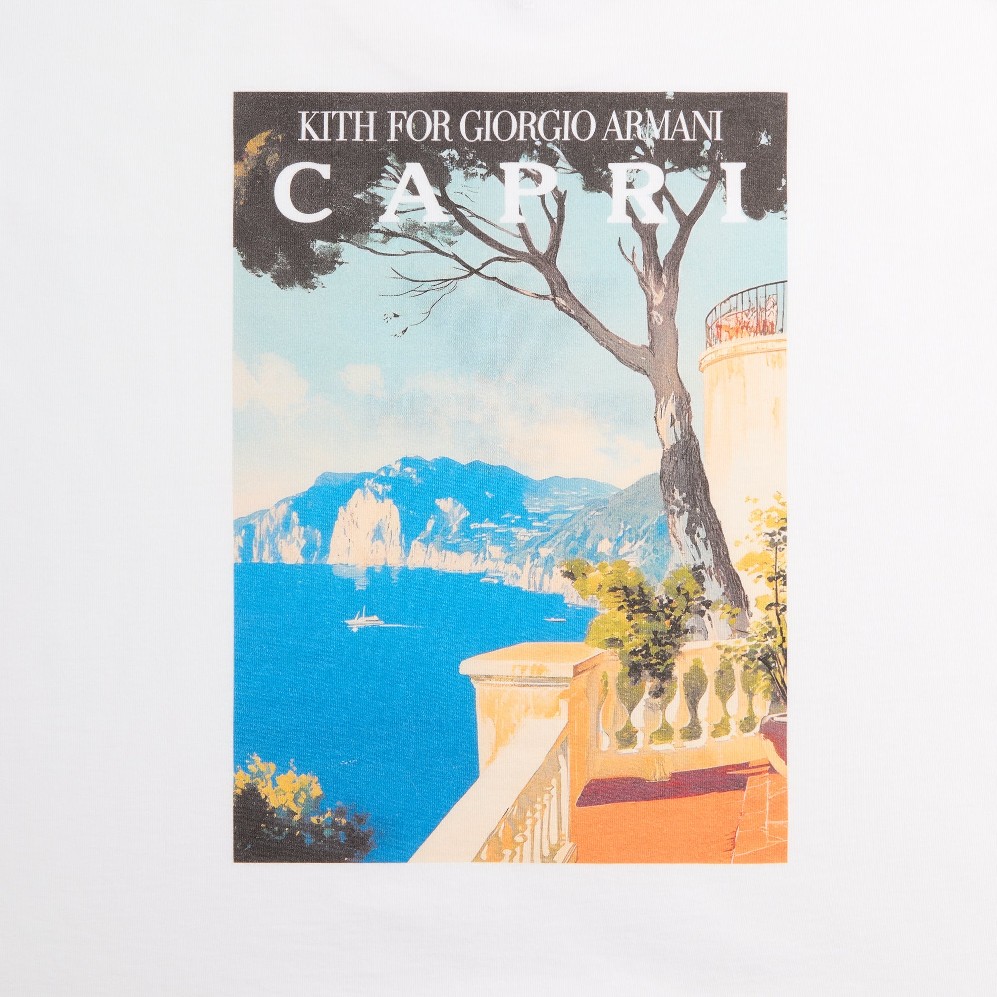 Giorgio Armani & Kith Capri Pocket Tee - White – Kith Europe