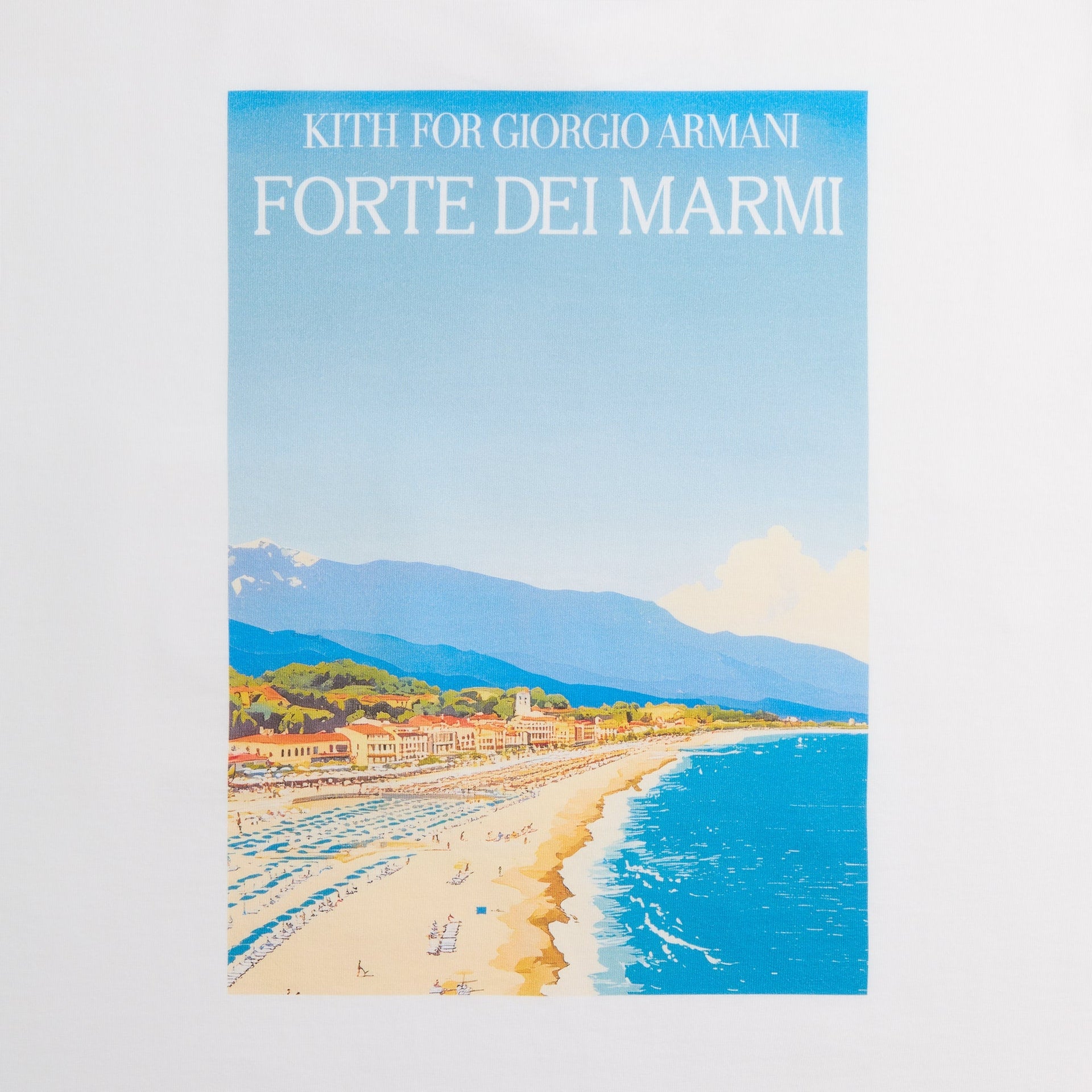 Giorgio Armani & Kith Forte dei Marmi Pocket Tee - White PH