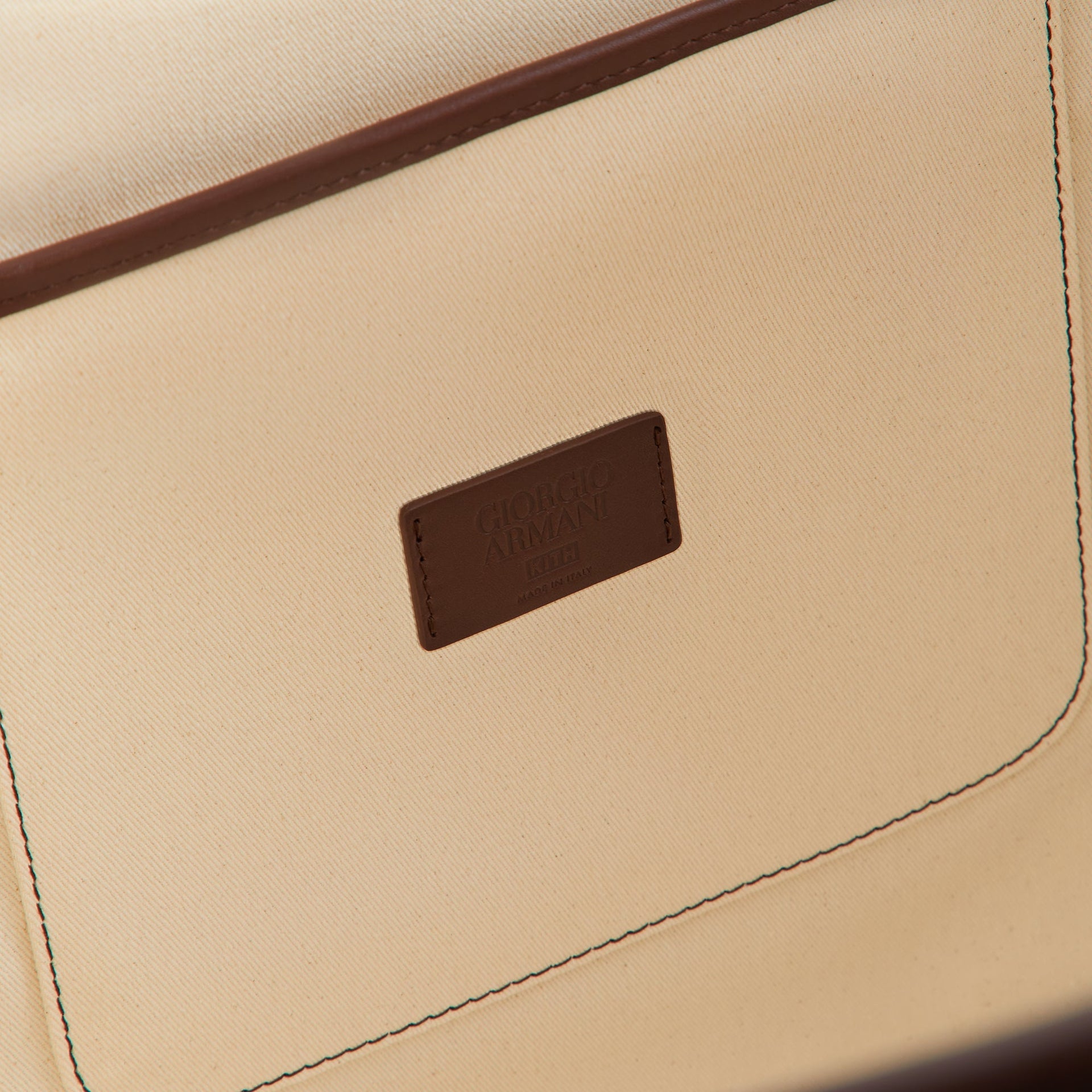 Giorgio Armani & Kith Raffia Tote - Natural Raffia PH