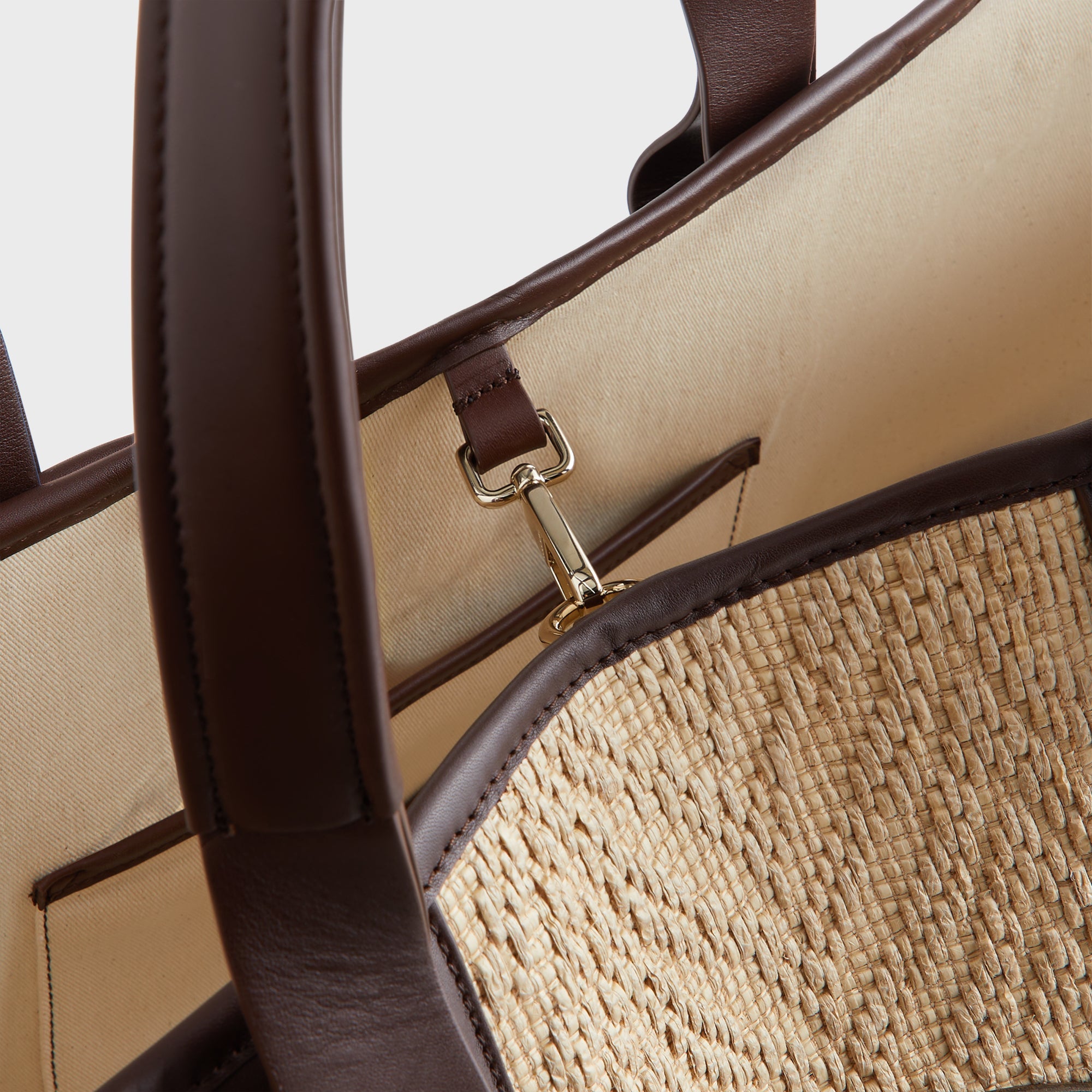 Giorgio Armani & Kith Raffia Tote - Natural Raffia – Kith Europe