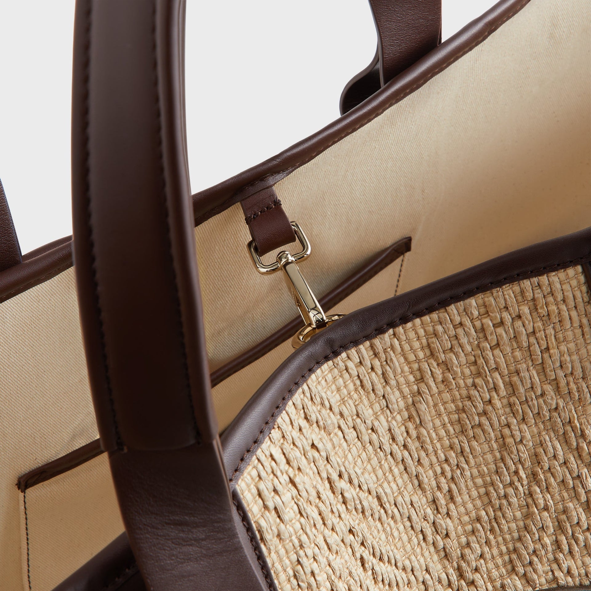 Giorgio Armani & Kith Raffia Tote - Natural Raffia PH