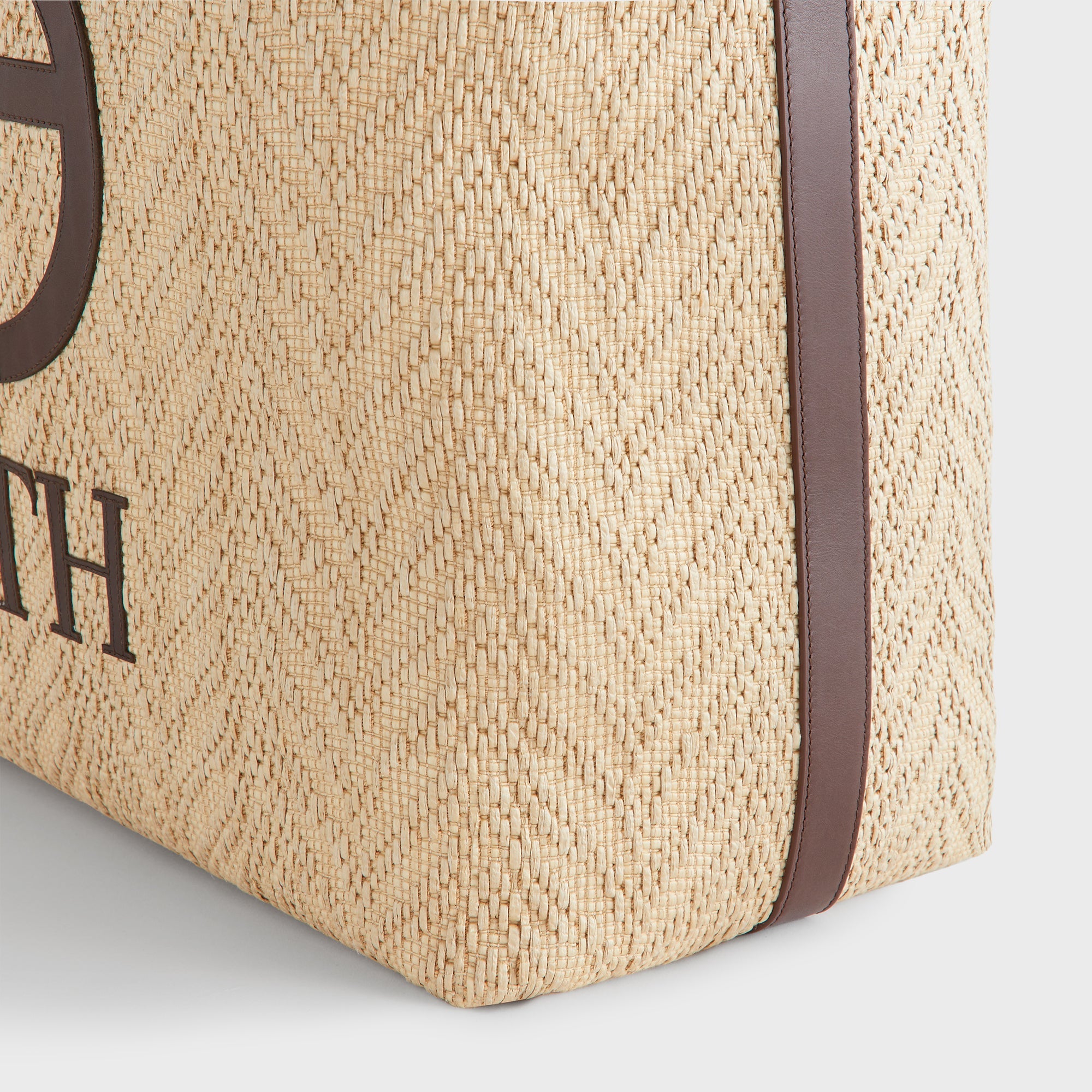 Giorgio Armani & Kith Raffia Tote - Natural Raffia – Kith Europe