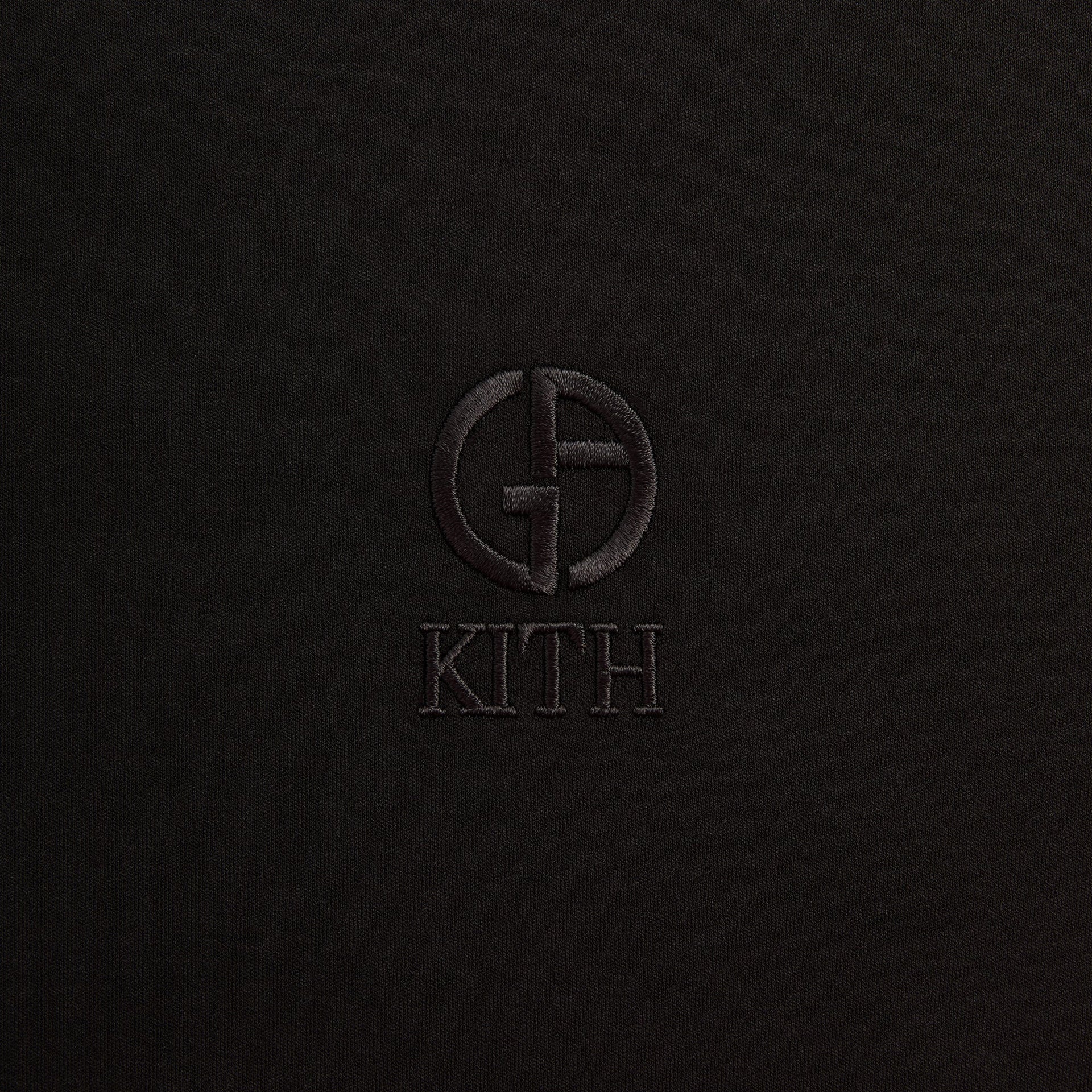 Giorgio Armani & Kith Logo Tee - Black PH