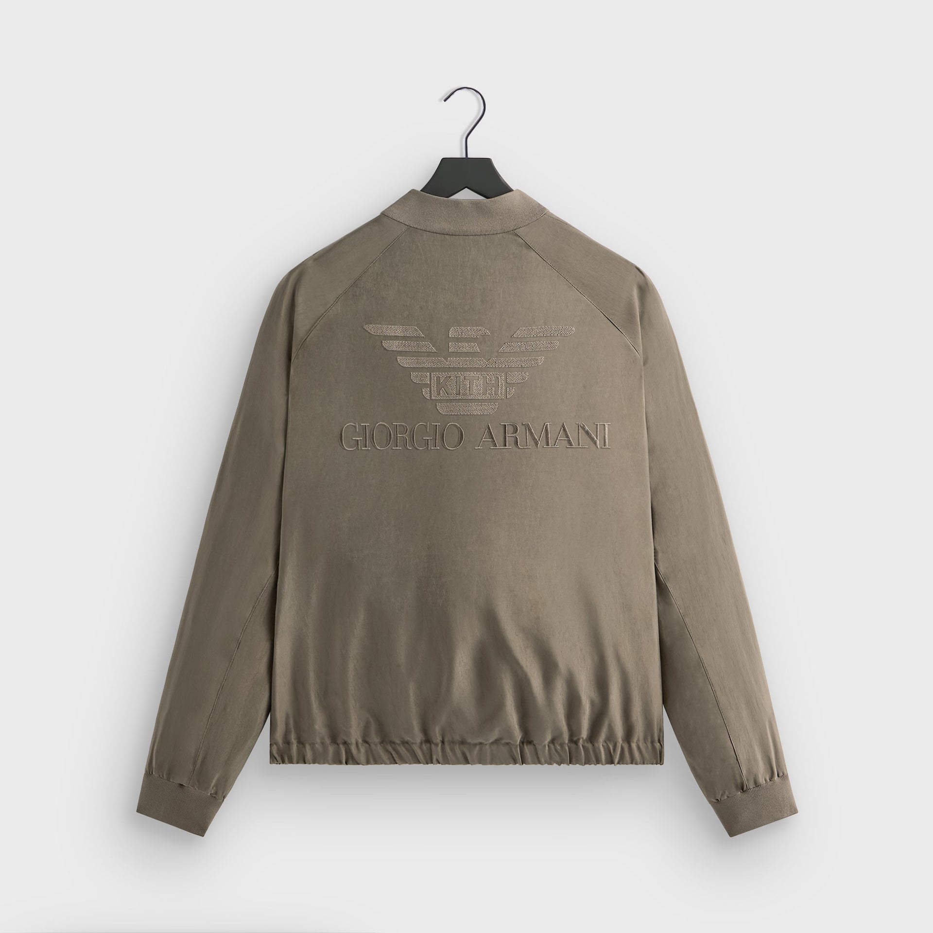 Giorgio Armani & Kith Silky Bomber Jacket - Gravel PH