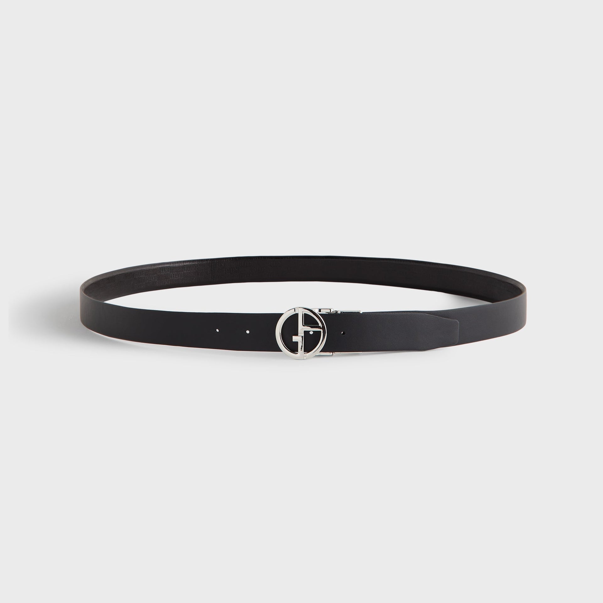 Giorgio Armani & Kith Reversible Leather Belt - Black PH