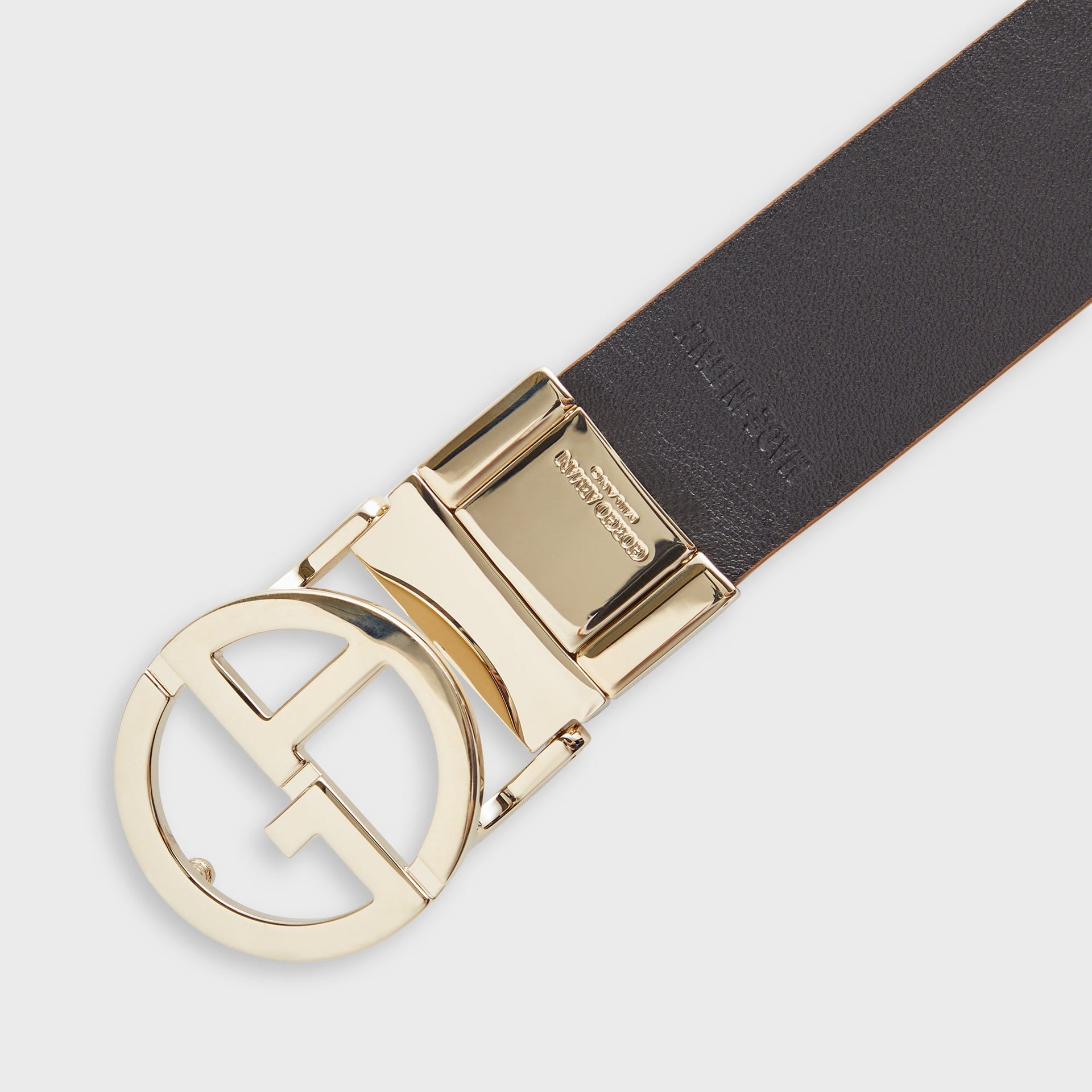 Giorgio Armani & Kith Reversible Suede Belt - Tan PH