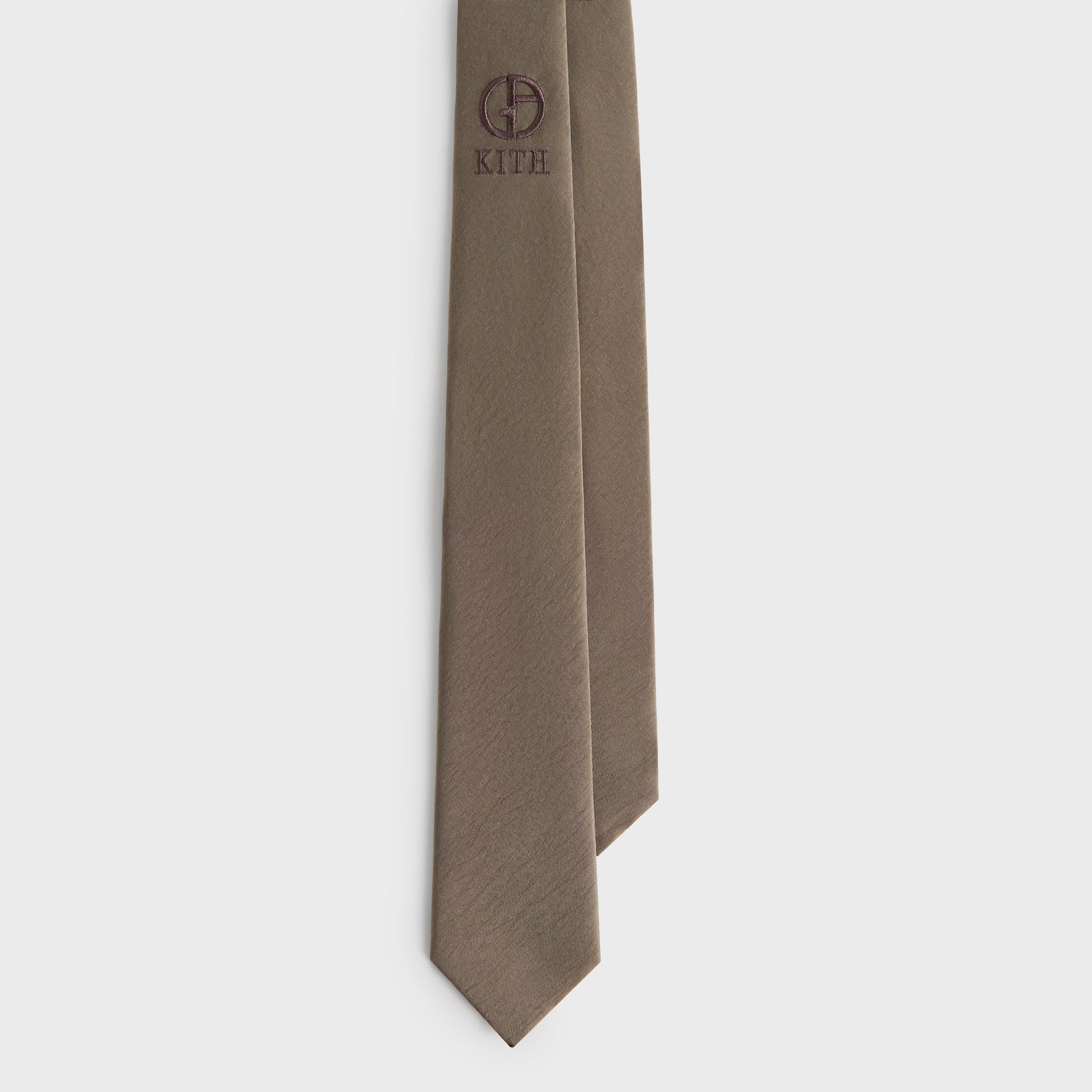 Giorgio Armani & Kith Silk Tie - Gravel PH