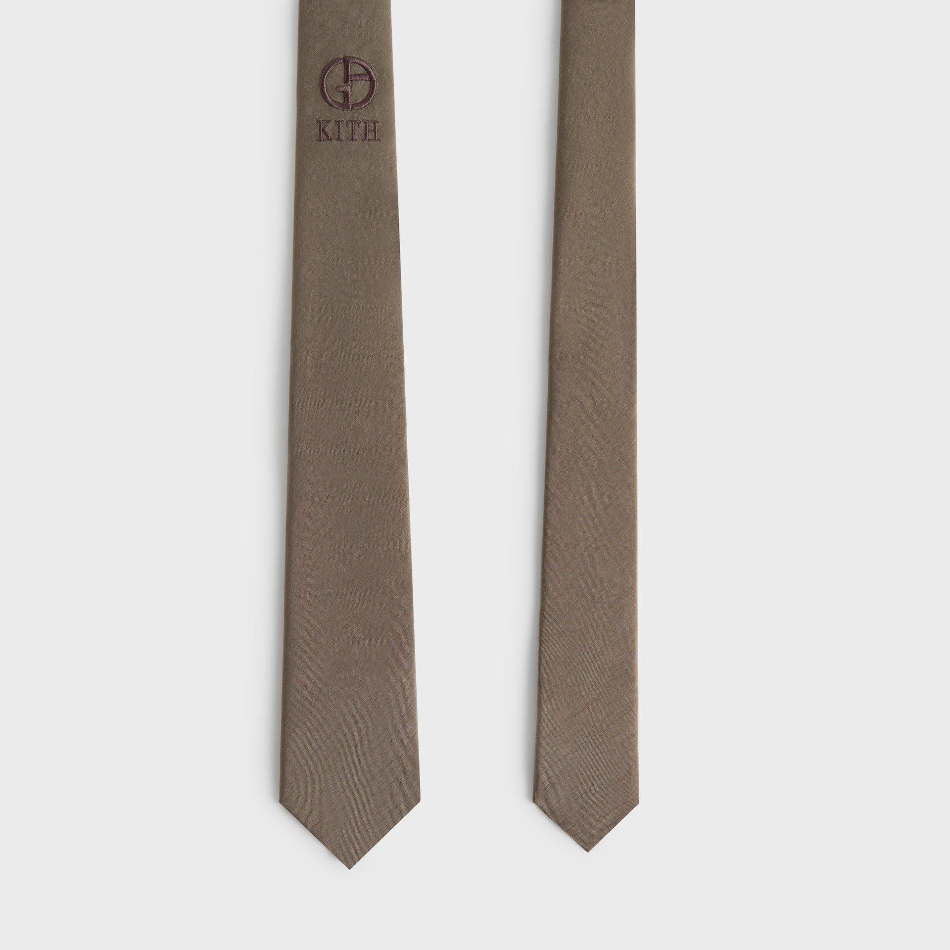 Giorgio Armani & Kith Silk Tie - Gravel PH