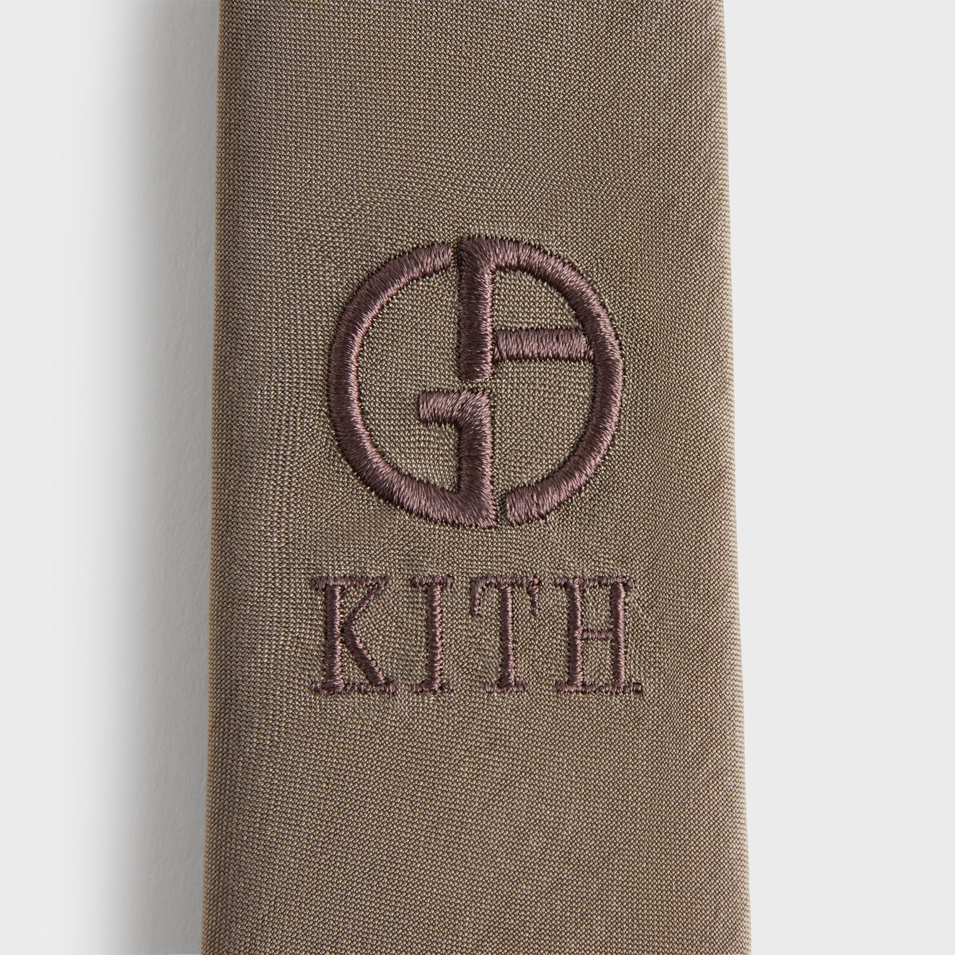 Giorgio Armani & Kith Silk Tie - Gravel PH