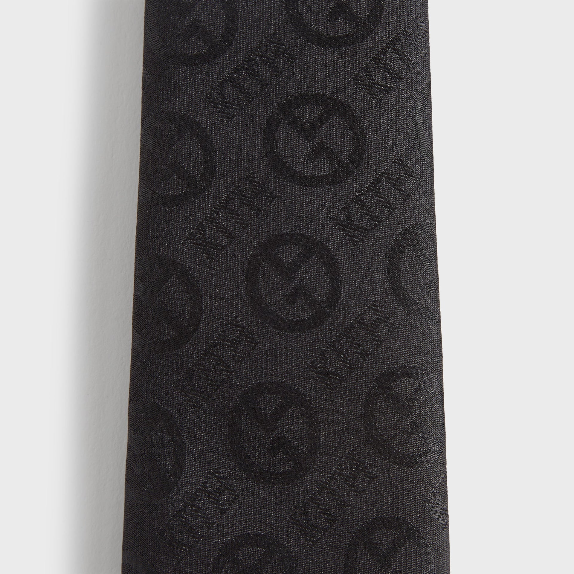 Giorgio Armani & Kith Monogram Jacquard Tie - Black PH