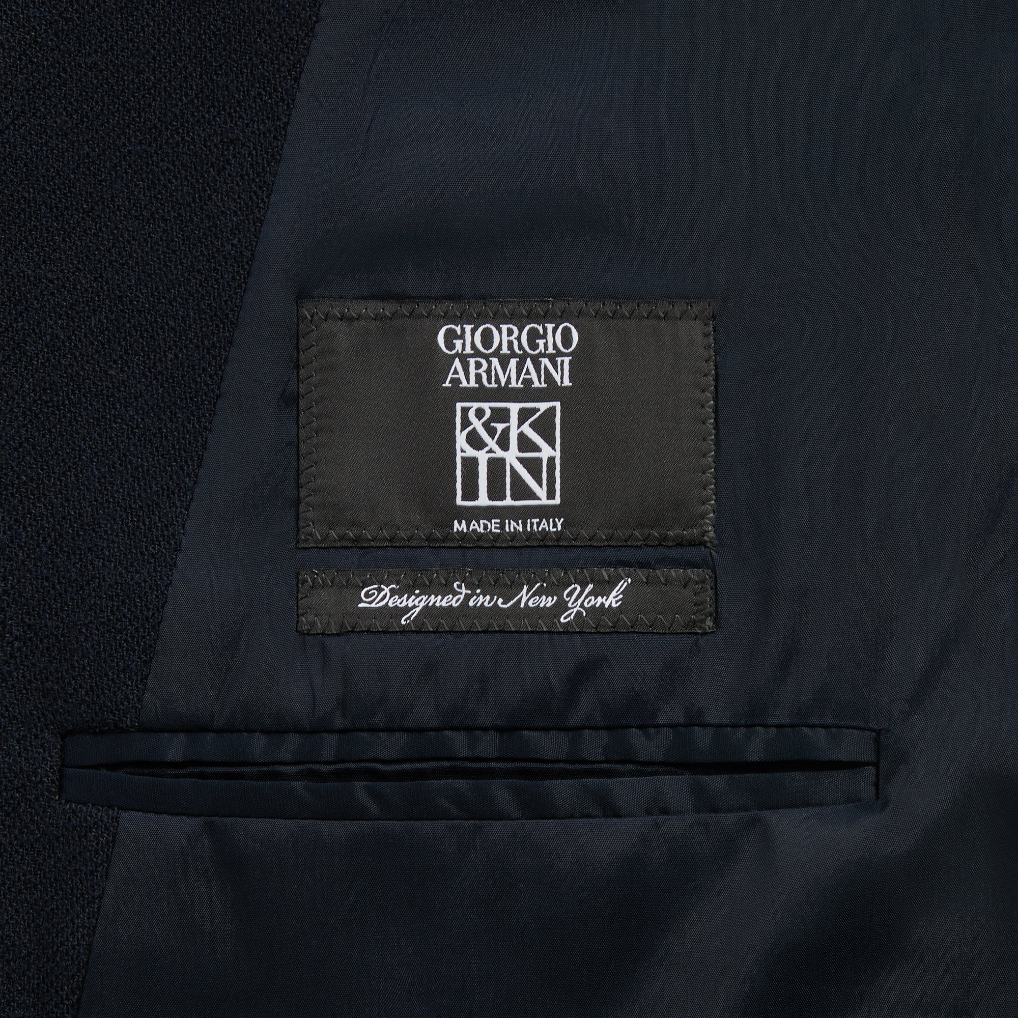Giorgio Armani & Kith &Kin The Traveler Virgin Wool Double