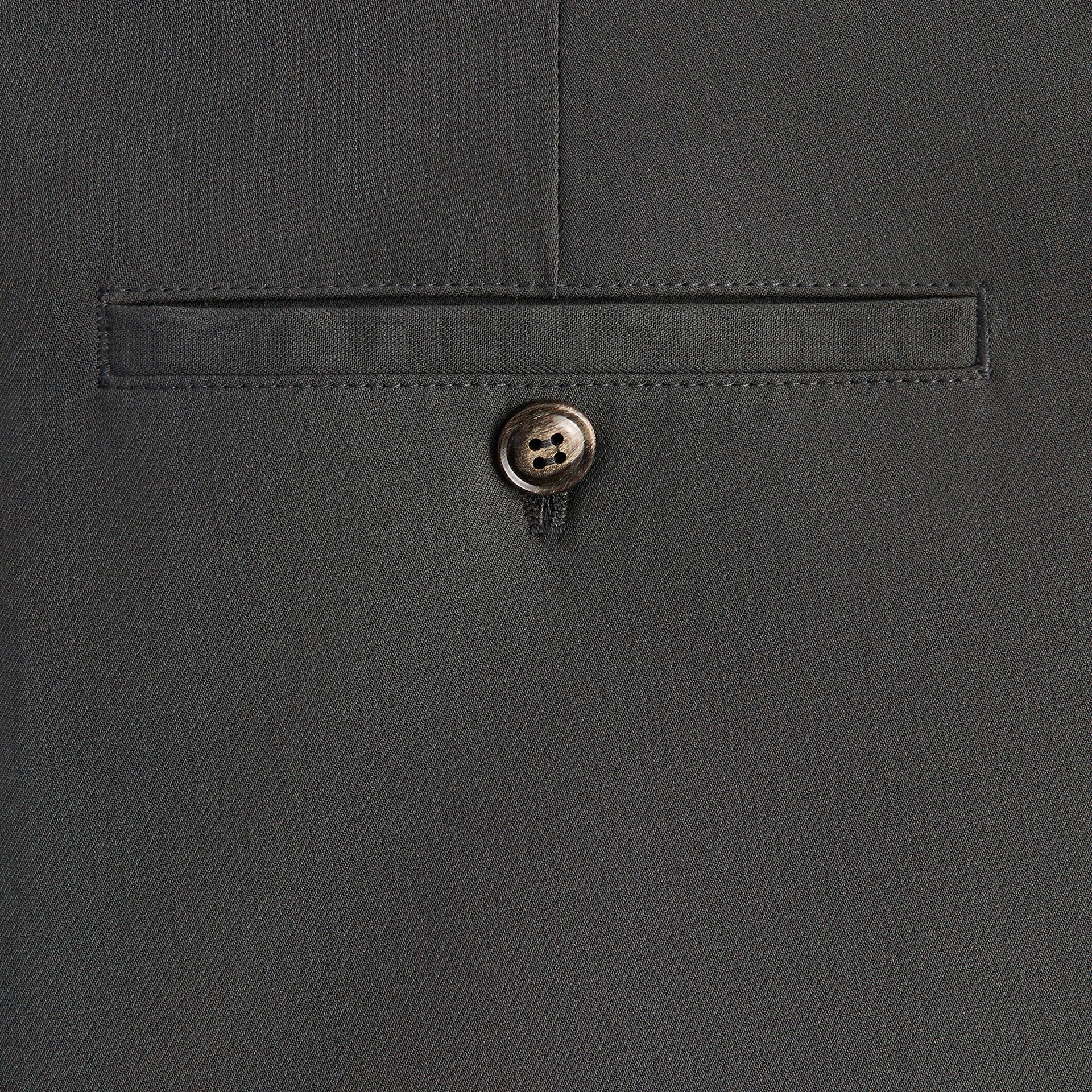 Giorgio Armani & Kith &Kin Milano Crepe Flat Front Trouser - Dark Ash - PH