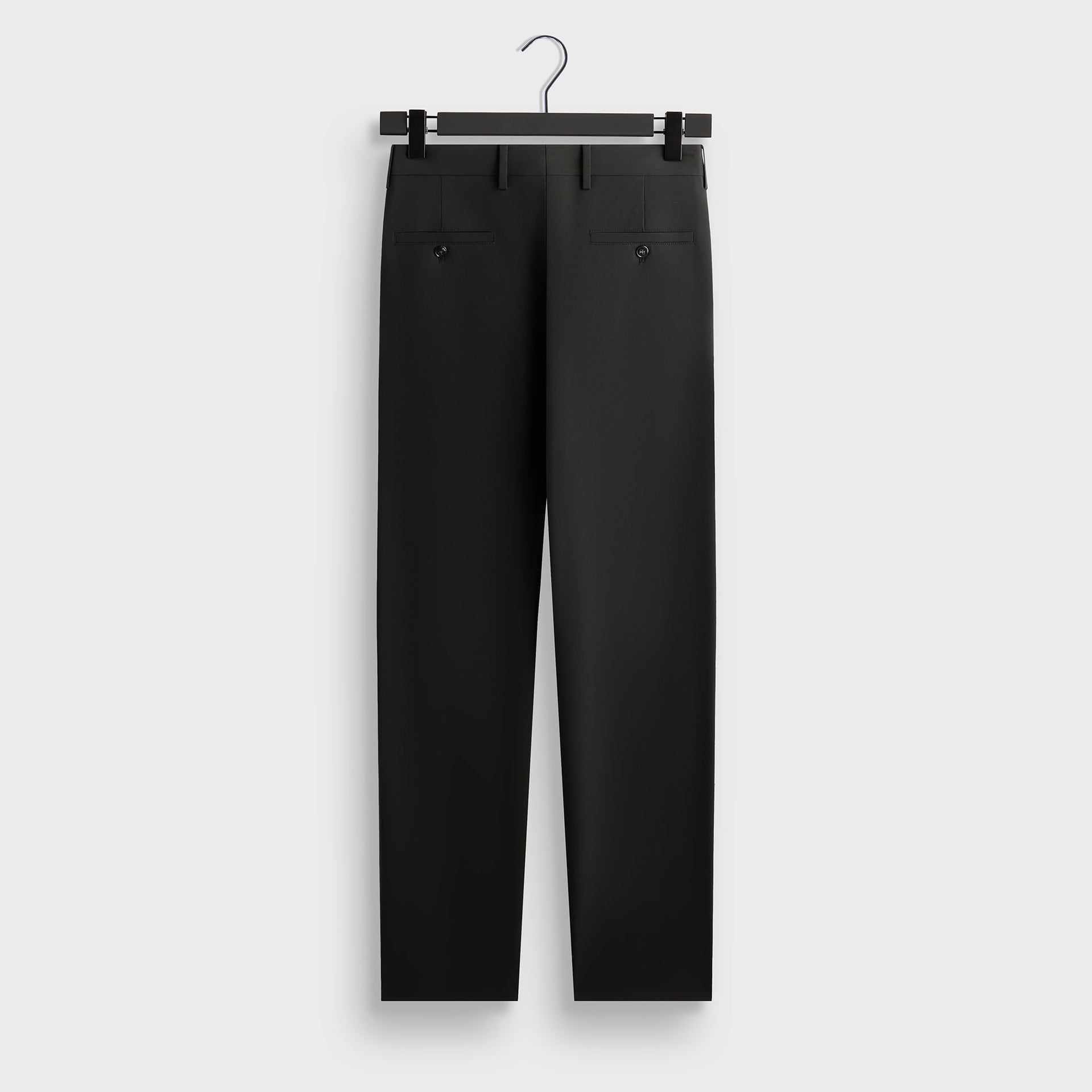 Giorgio Armani & Kith &Kin Milano Crepe Flat Front Trouser - Black - PH