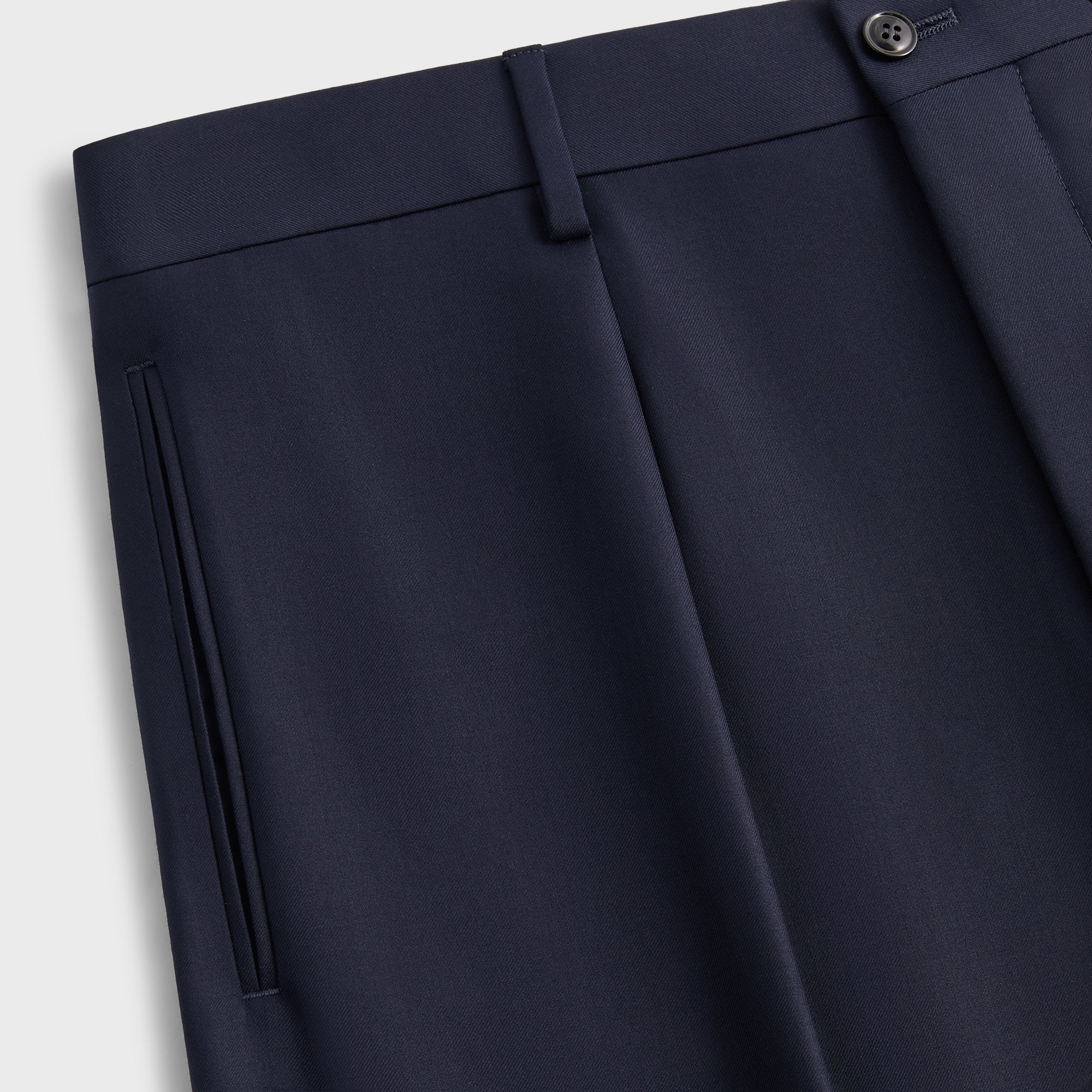 Giorgio Armani & Kith &Kin Flat Front Trouser - Blue / Navy – Kith