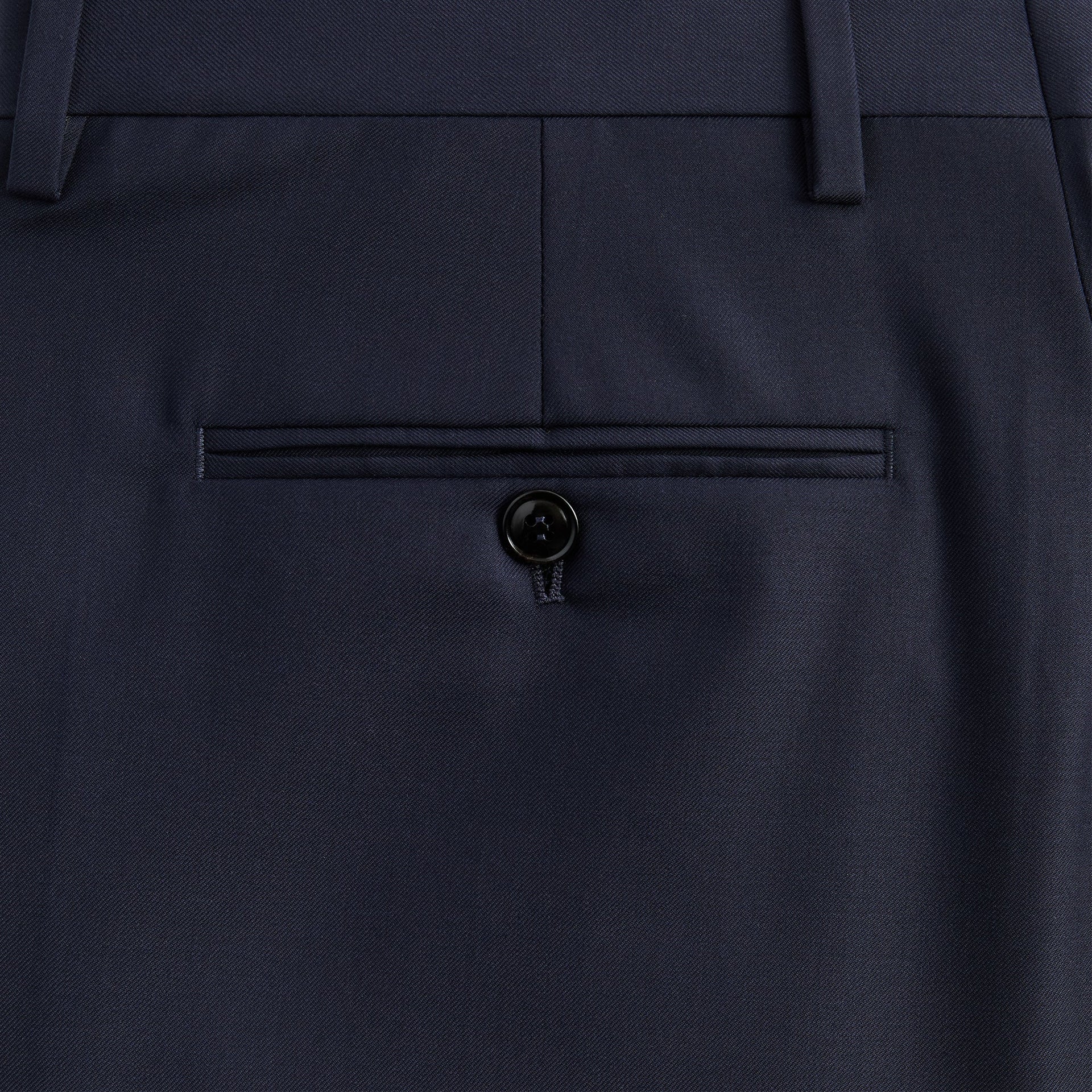 Giorgio Armani & Kith &Kin Flat Front Trouser - Blue / Navy